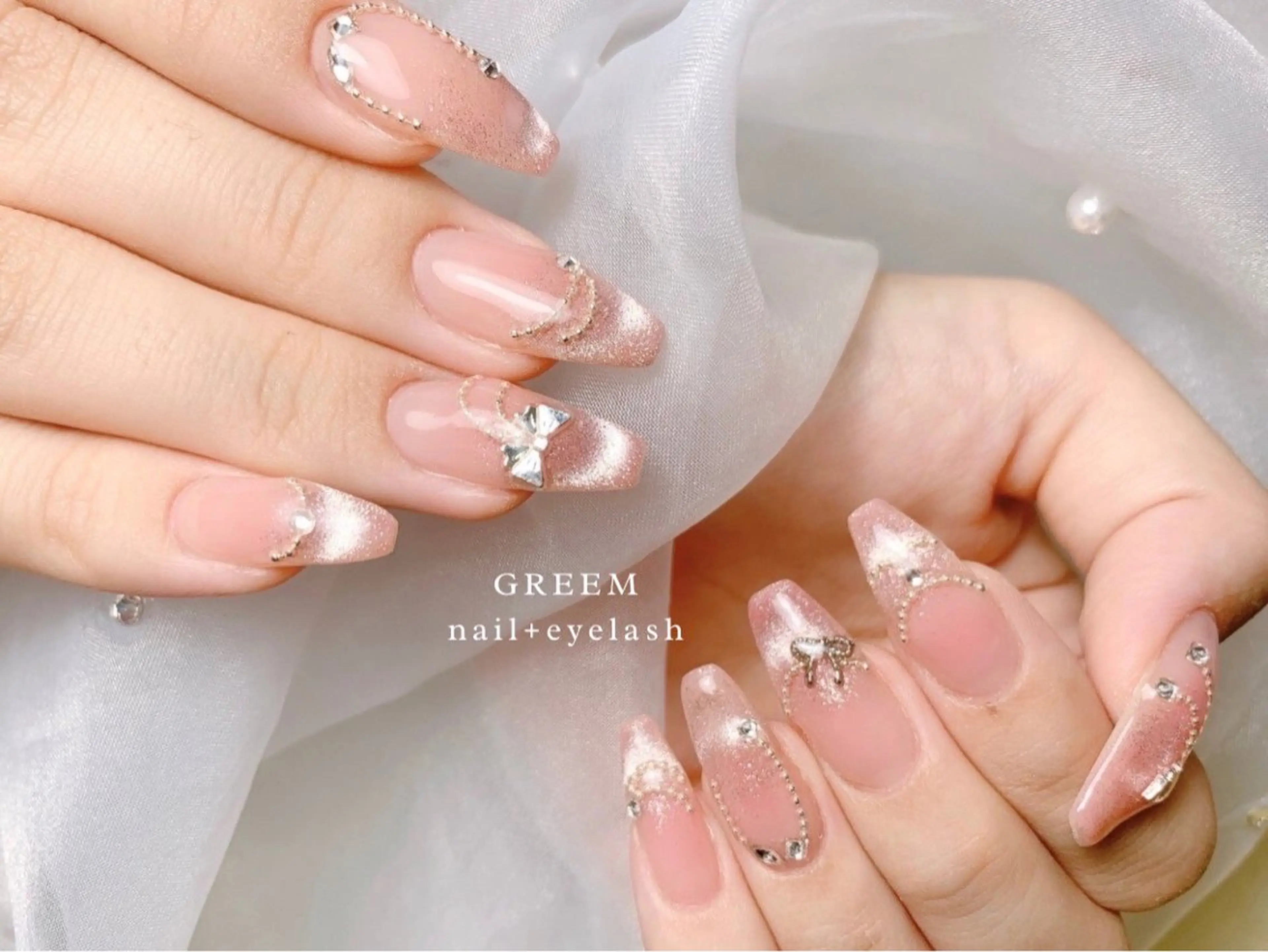 ネイル マグネットネイル ハンドネイル GREEM グリームのネイルデザイン