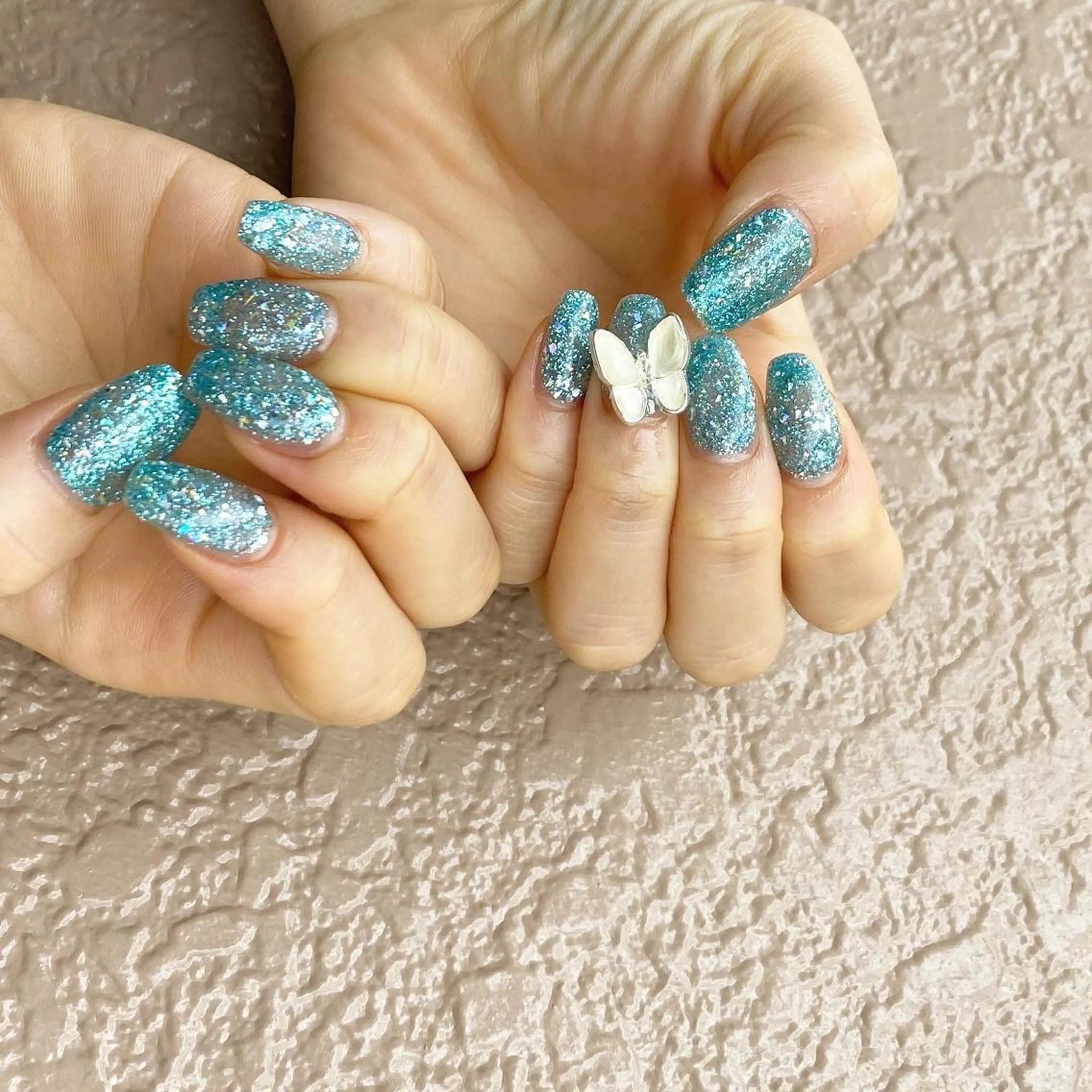 ネイル ラメ(グリッター) Niconail ☆ 仙川/ Aiのネイルデザイン