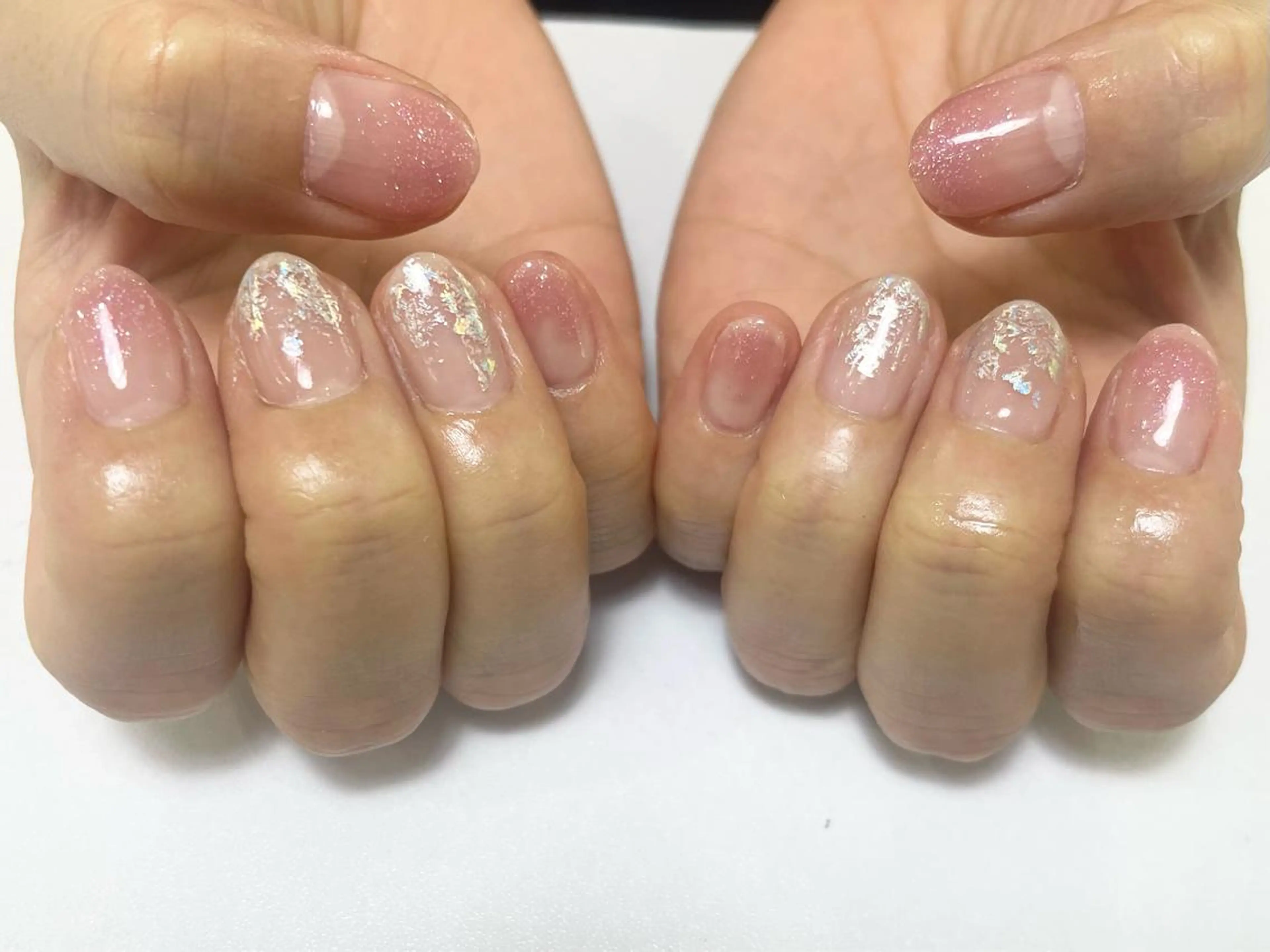 ネイル クリアネイル ニュアンスネイル Ｏ. HARUKAのネイルデザイン