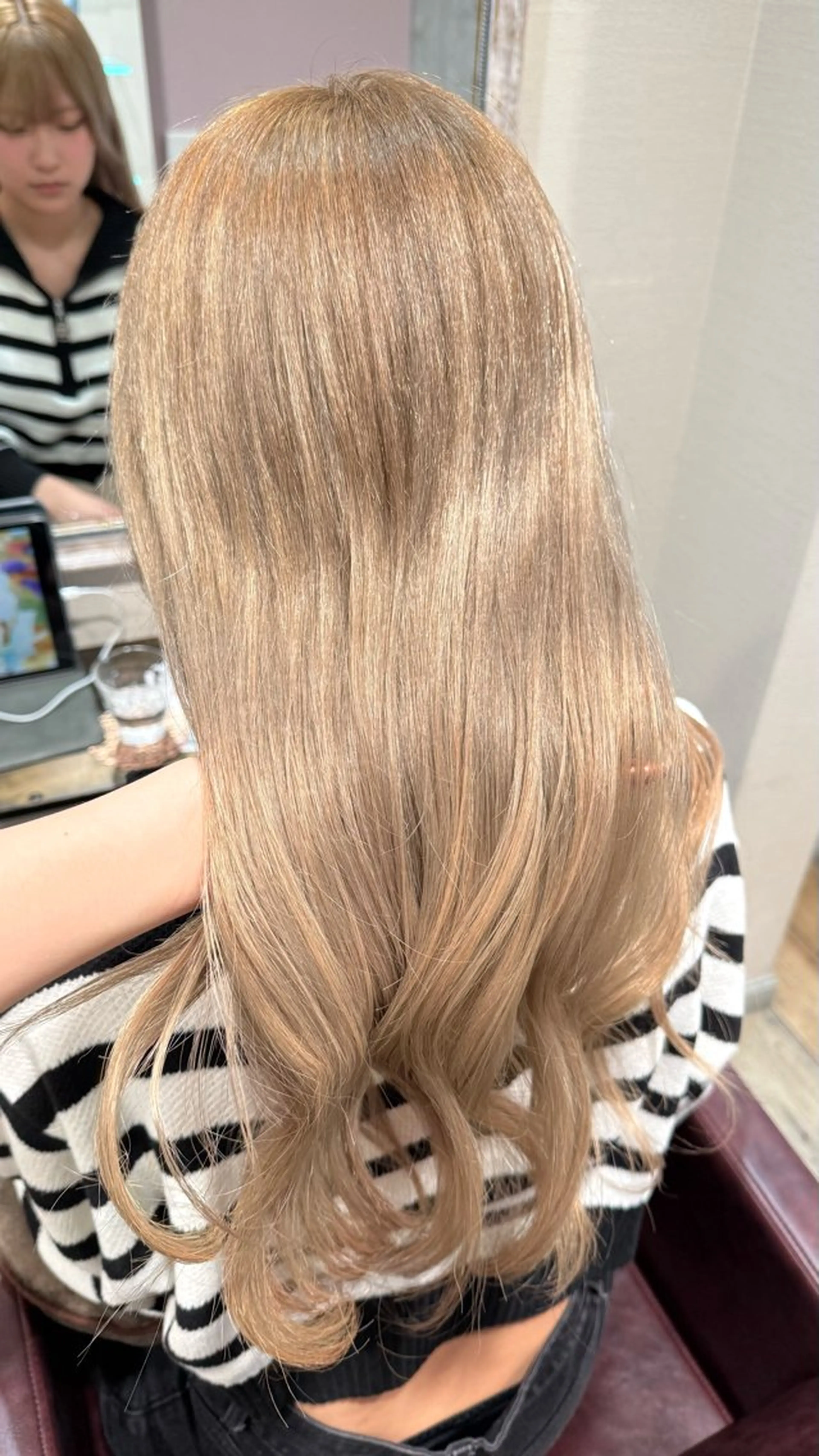 ロング カラー ヘアカラー 柔らかいcolor ￤韓国￤🩰マユ🩰のヘアスタイル