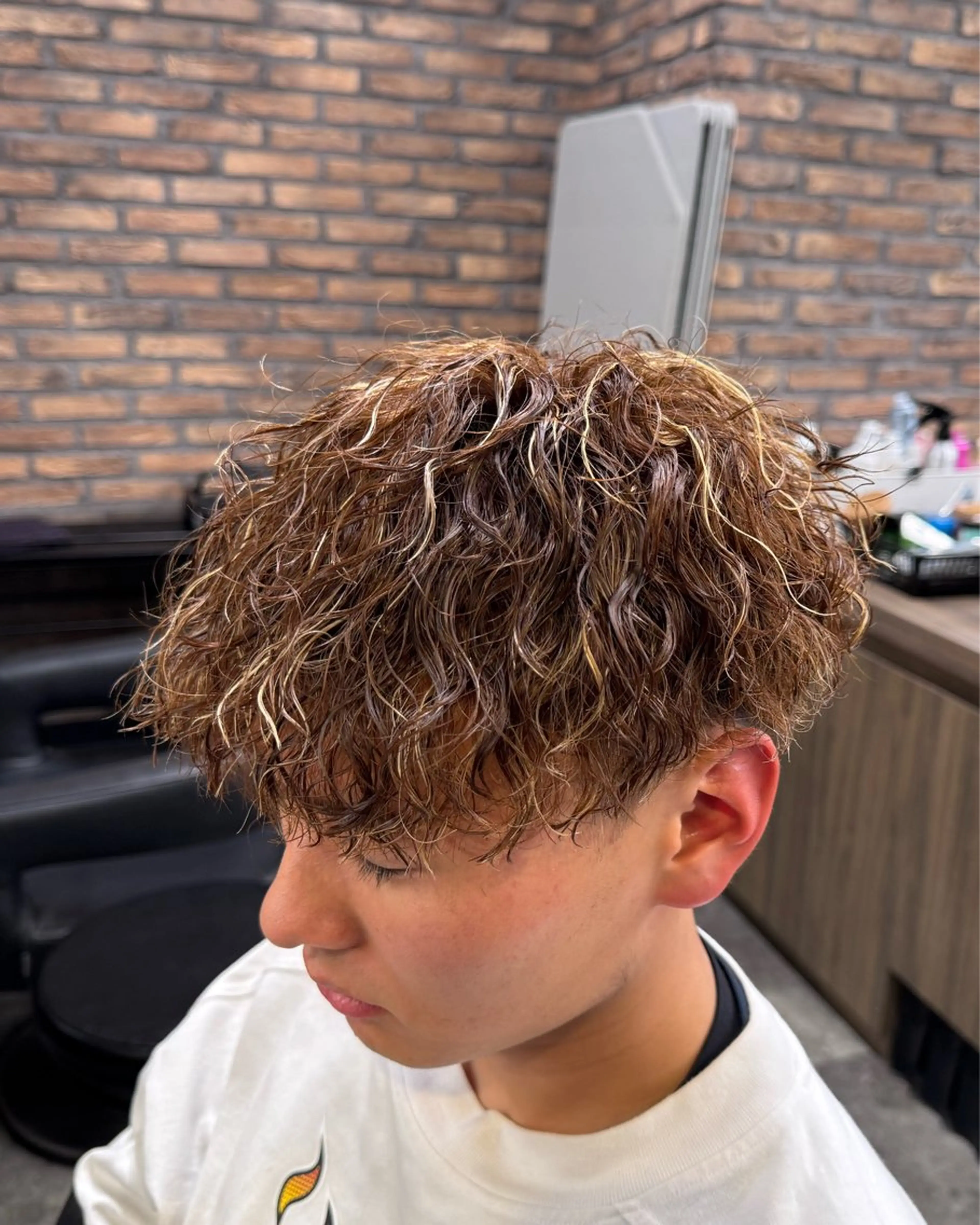 パーマ メンズ カット パーマ パーマ特化/ MANARUのヘアスタイル