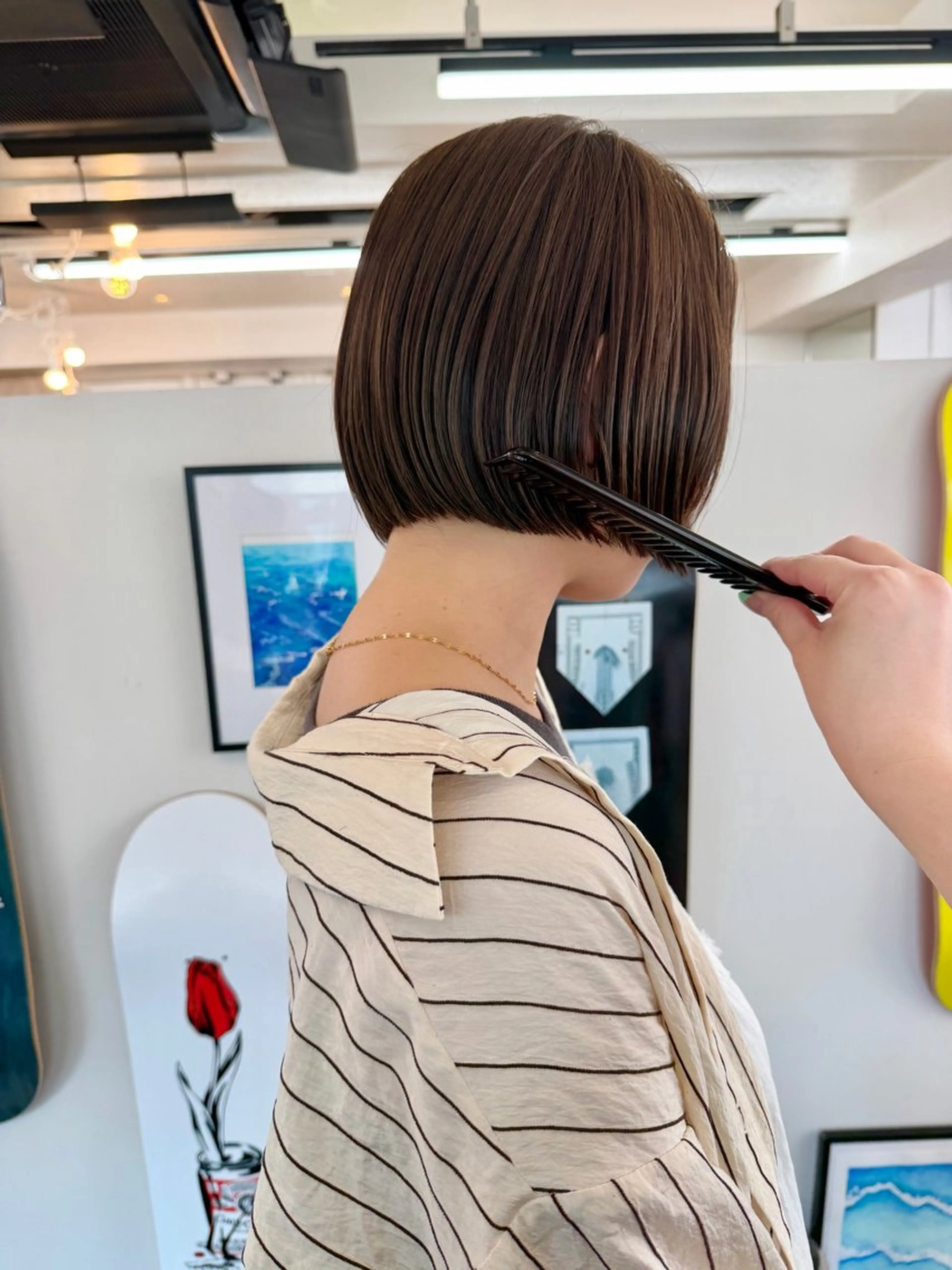 ショート ヘアカラー ボブカット募集/ モカのヘアスタイル