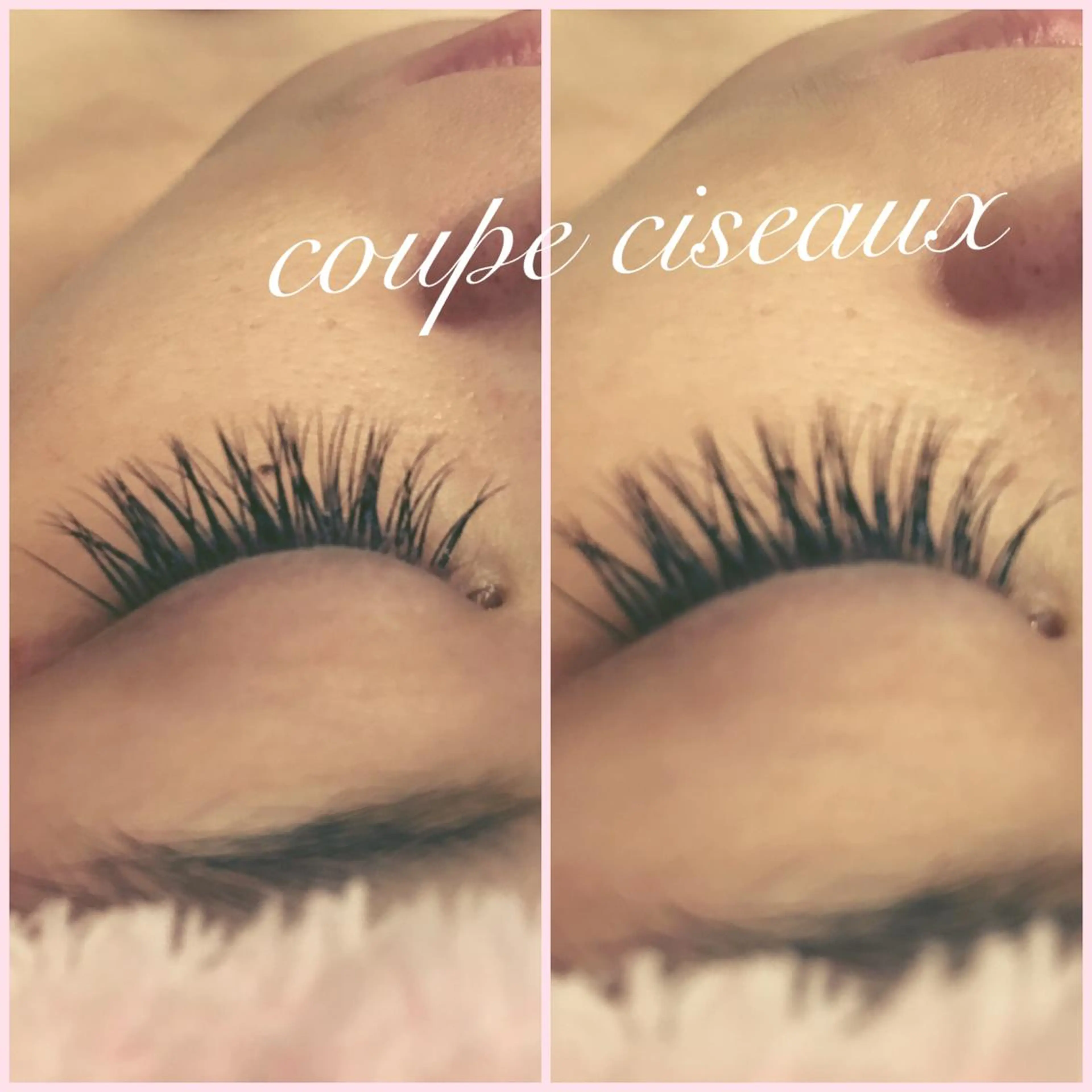 マツエク・マツパ coupe ciseauxのヘアスタイル