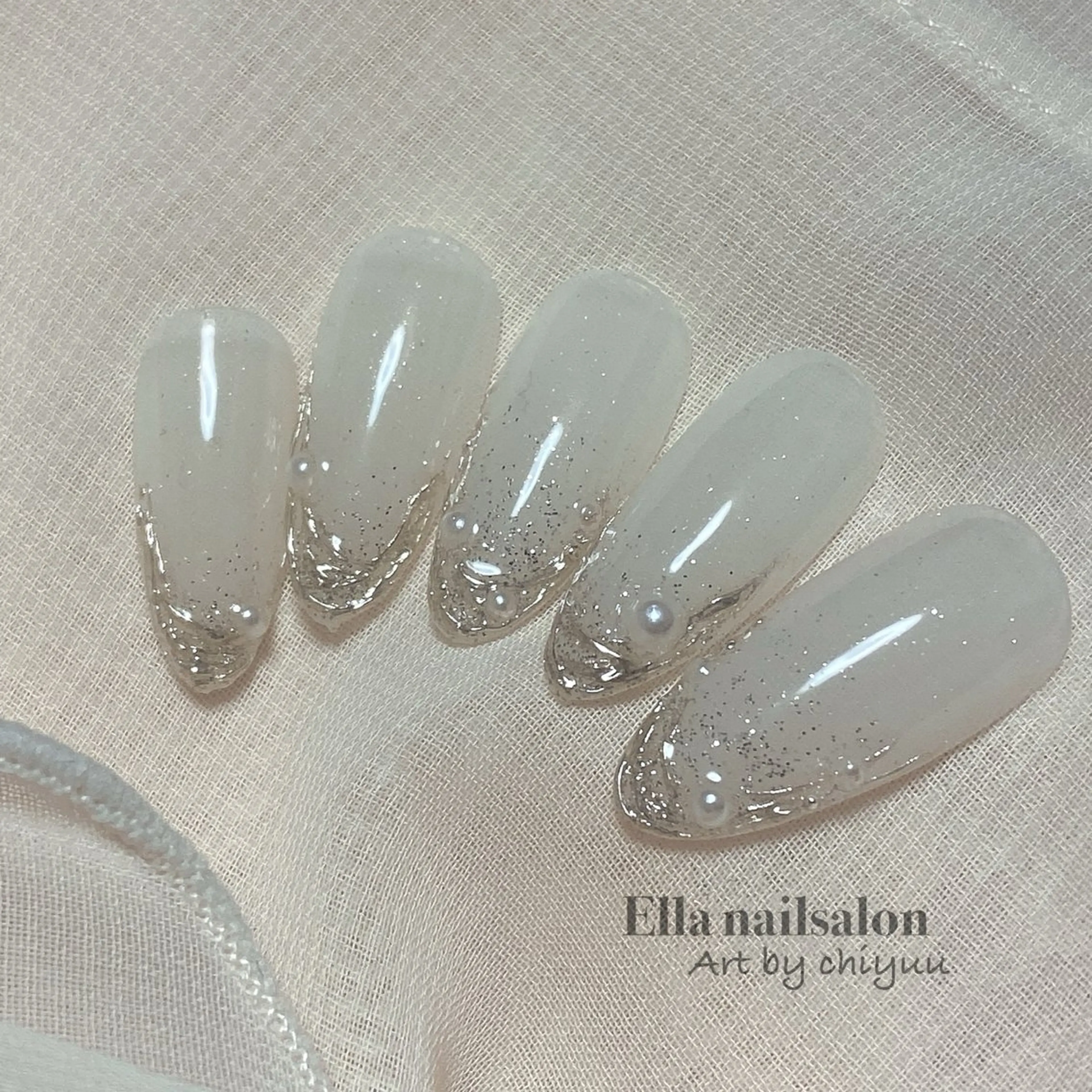 ネイル ハンドネイル Ella nail ちゆうのネイルデザイン