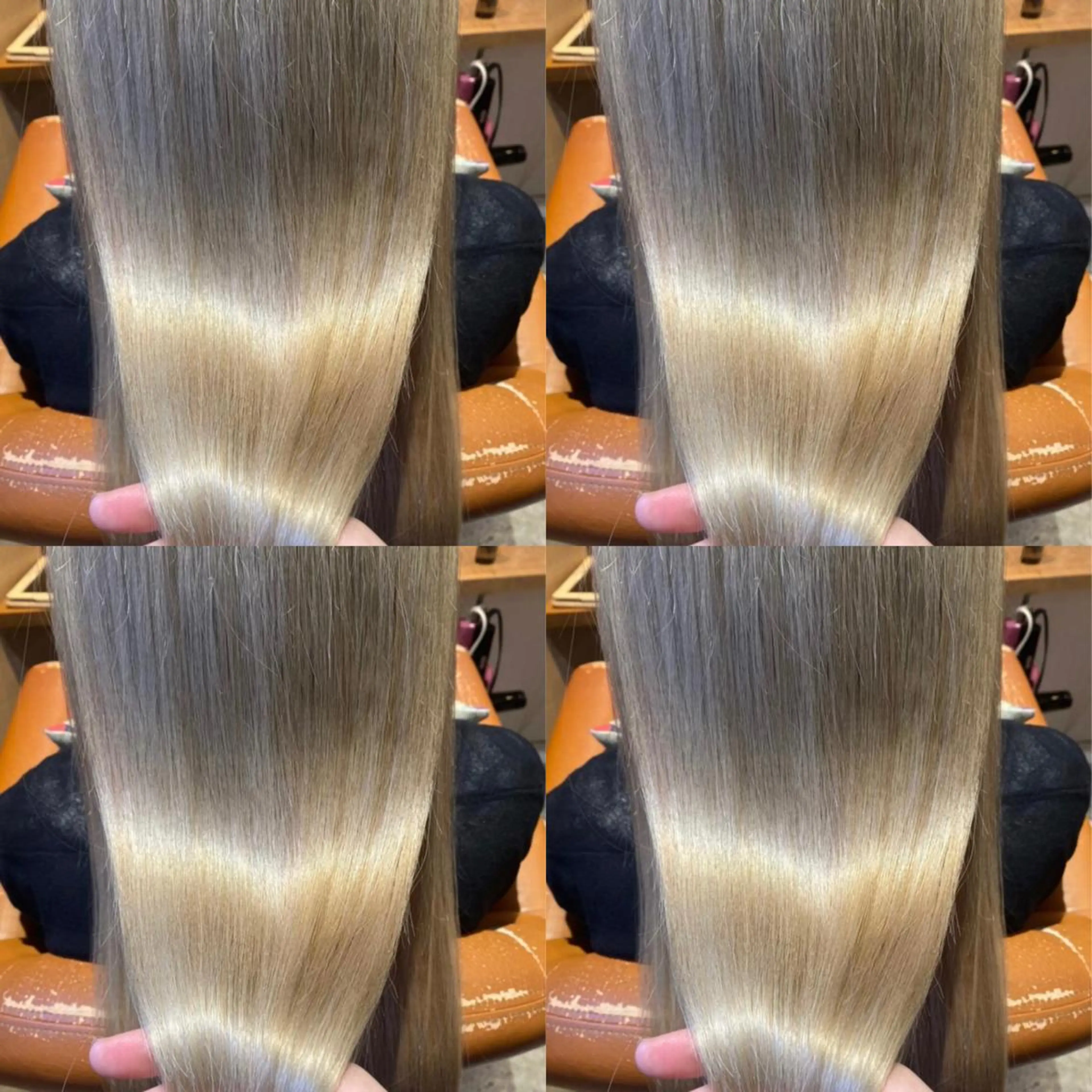 ミディアム カラー ブリーチ ケアブリーチ ダブルカラー イヤリングカラー インナーカラー カット ヘアカラー トリートメント レイヤー×髪質改善 マネージャー安藤光司のヘアスタイル