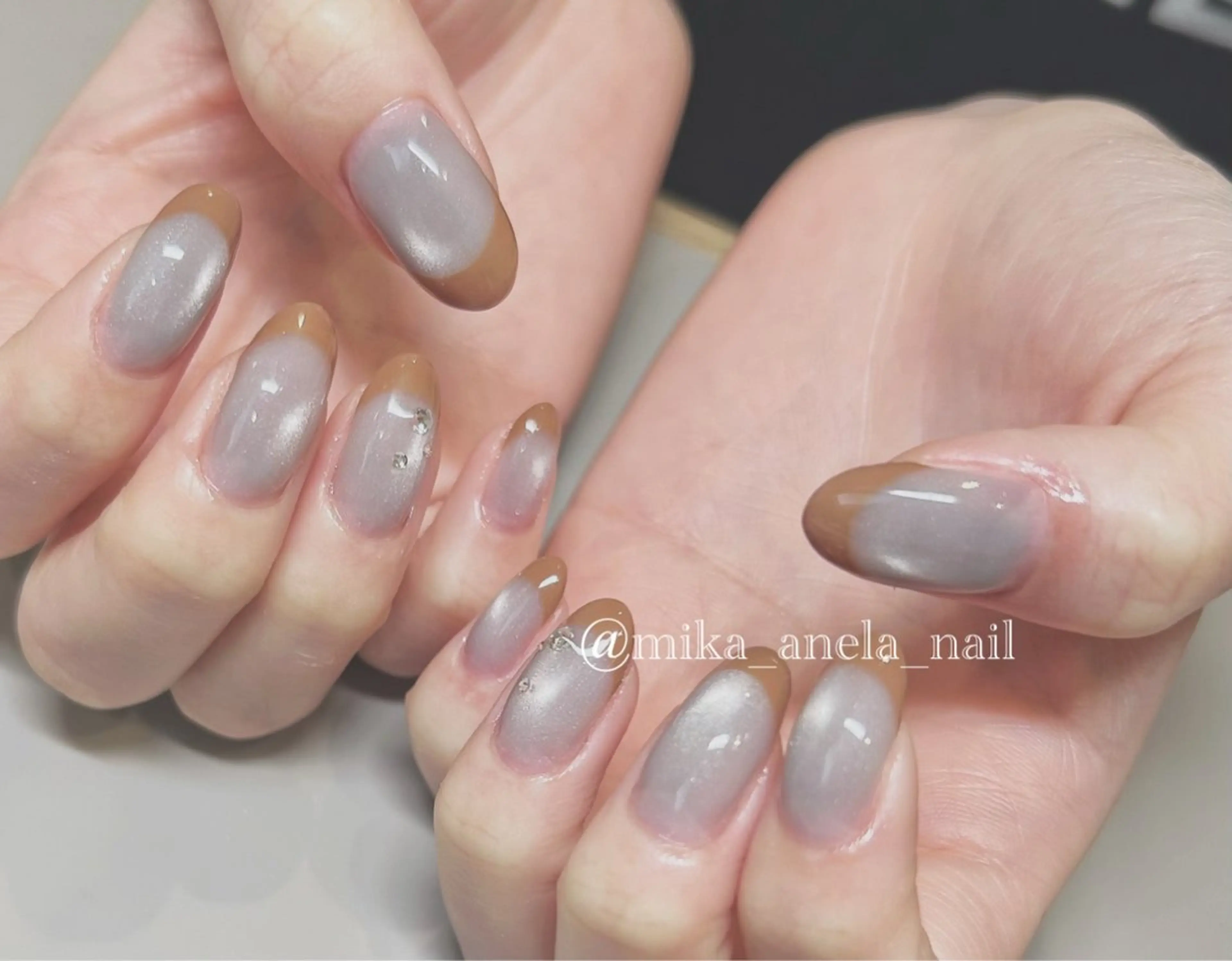 ネイル フレンチネイル ANELA🫧 KASAIのネイルデザイン