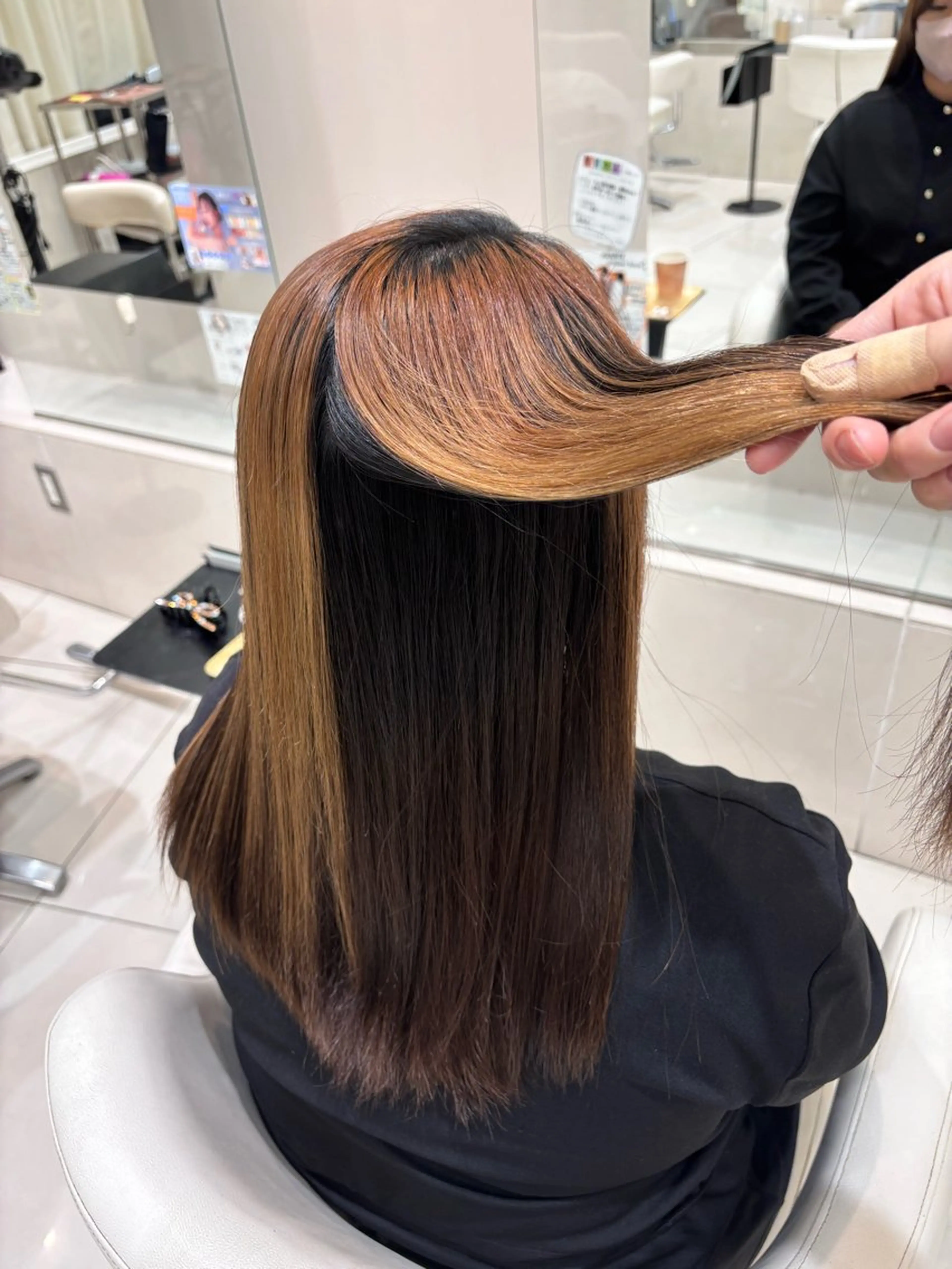 ロング ロング 縮毛矯正 🫧髪質改善🫧山口 碧のヘアスタイル