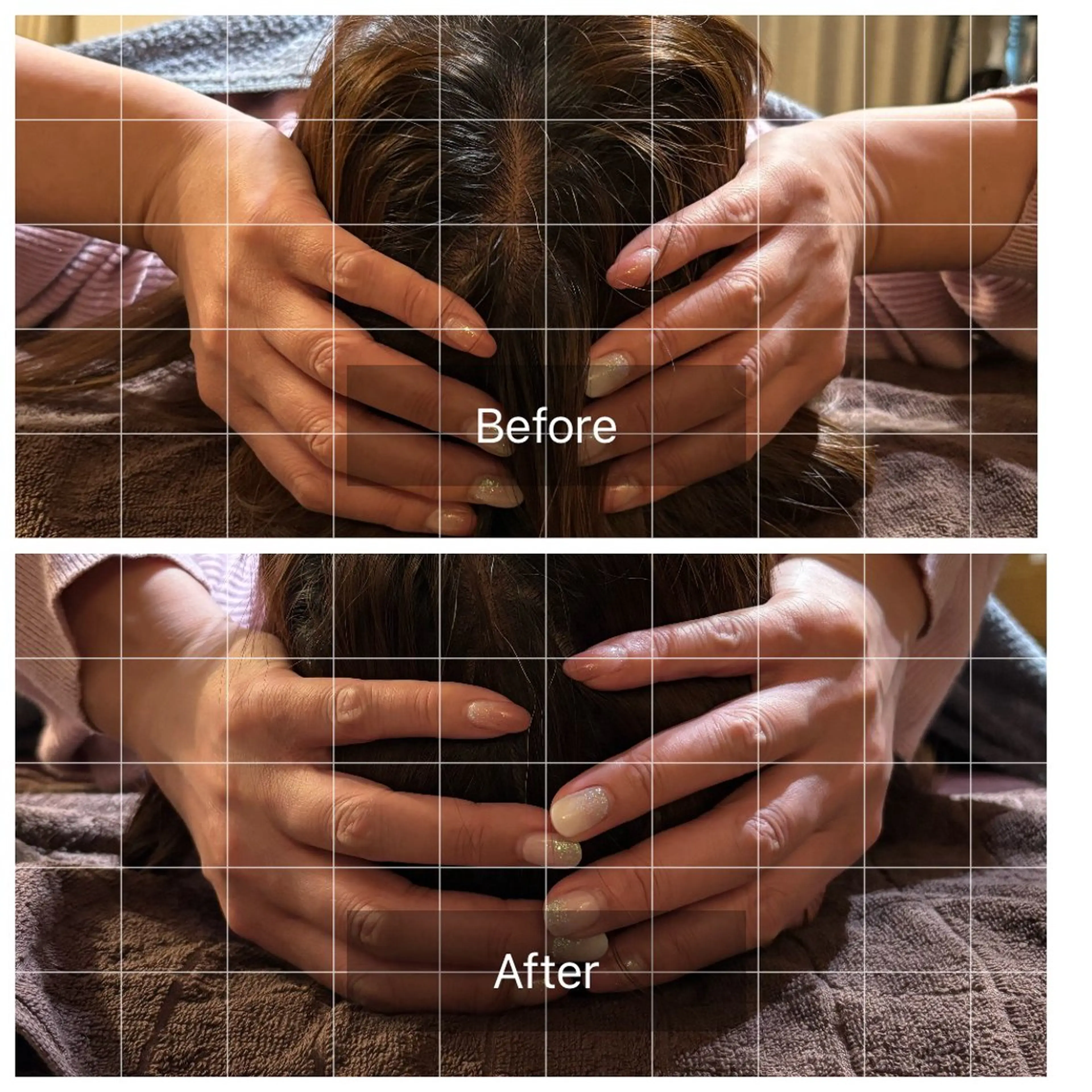 頭痛持ち必見！一流ホテルより気持ち良いヘッドマッサージ。体全体を解しながら脳のお掃除をしていきます。の写真