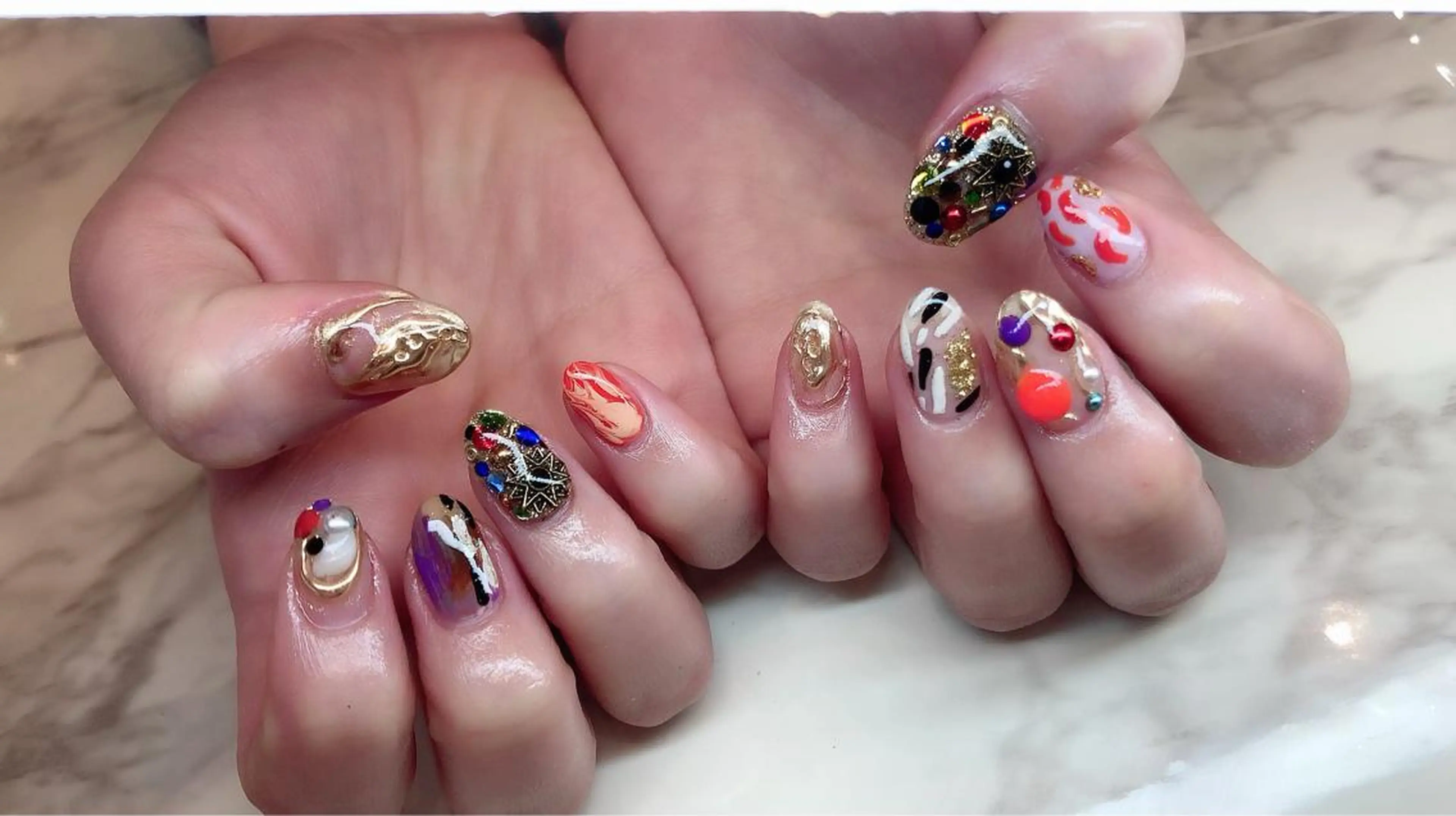 ネイル noix nail &eyeのネイルデザイン