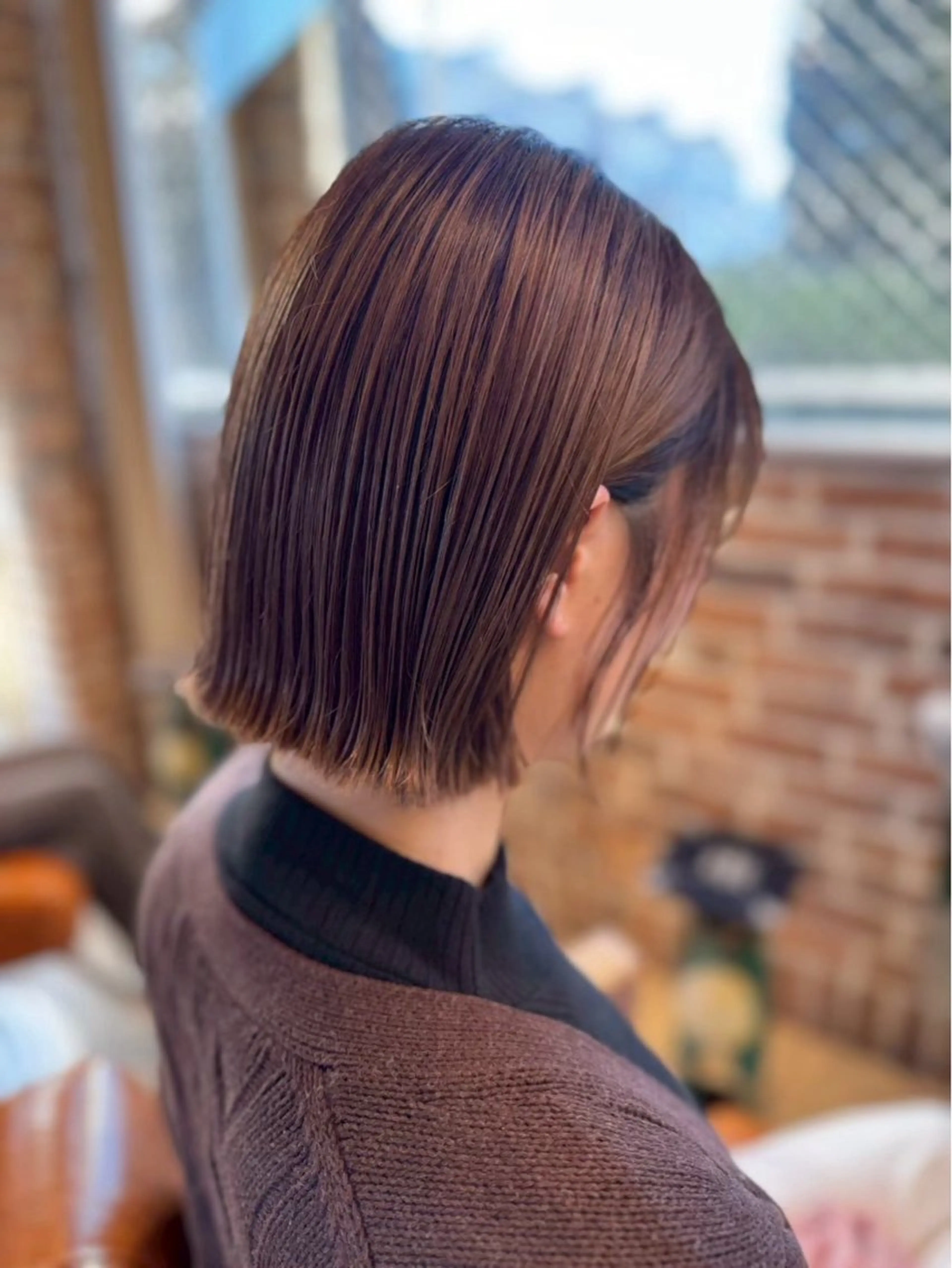 カラー 久保 すみれこのヘアスタイル