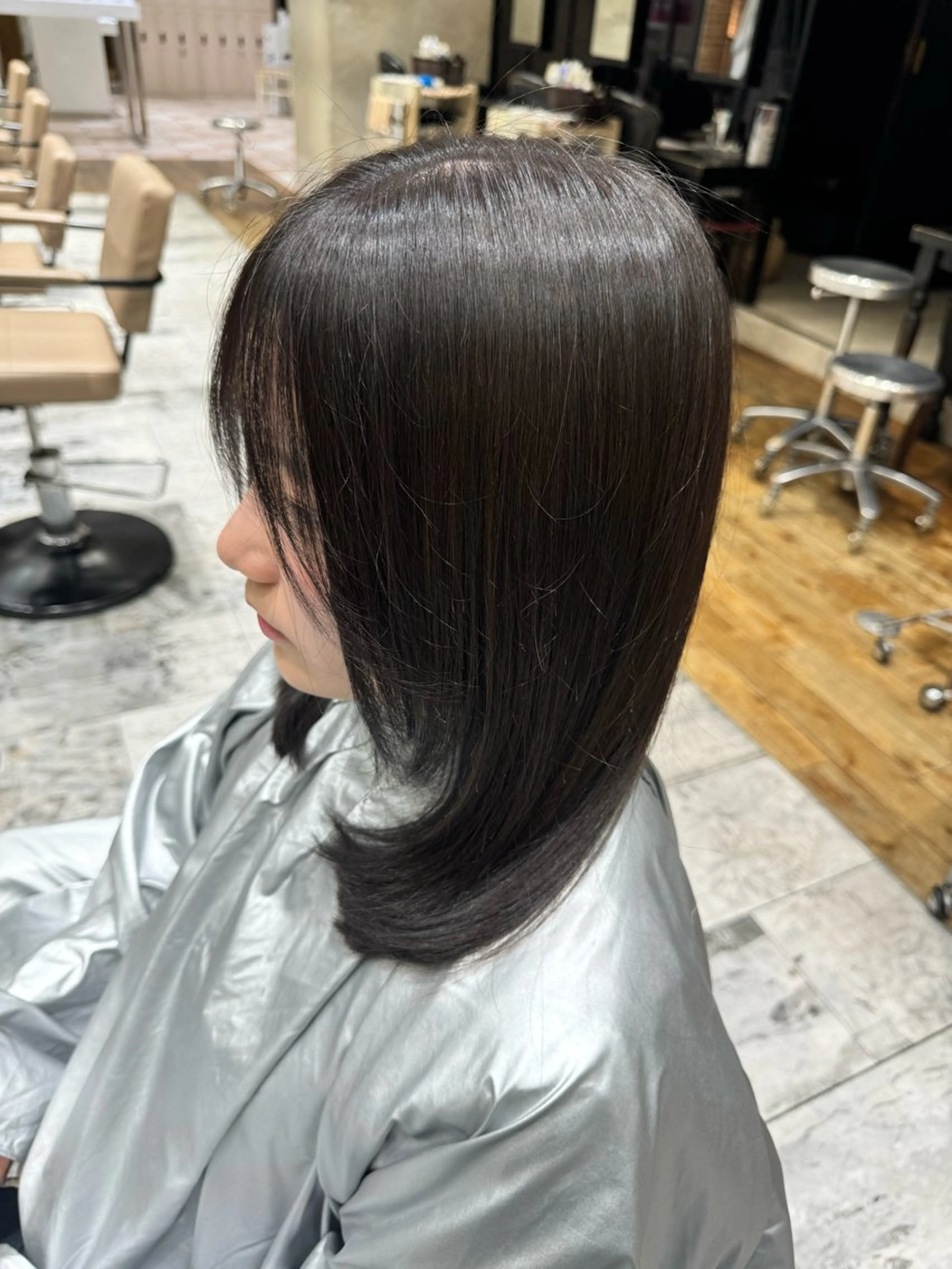 カラー 新宿／透明感カラー/ 髪質改善/早野大空のヘアスタイル