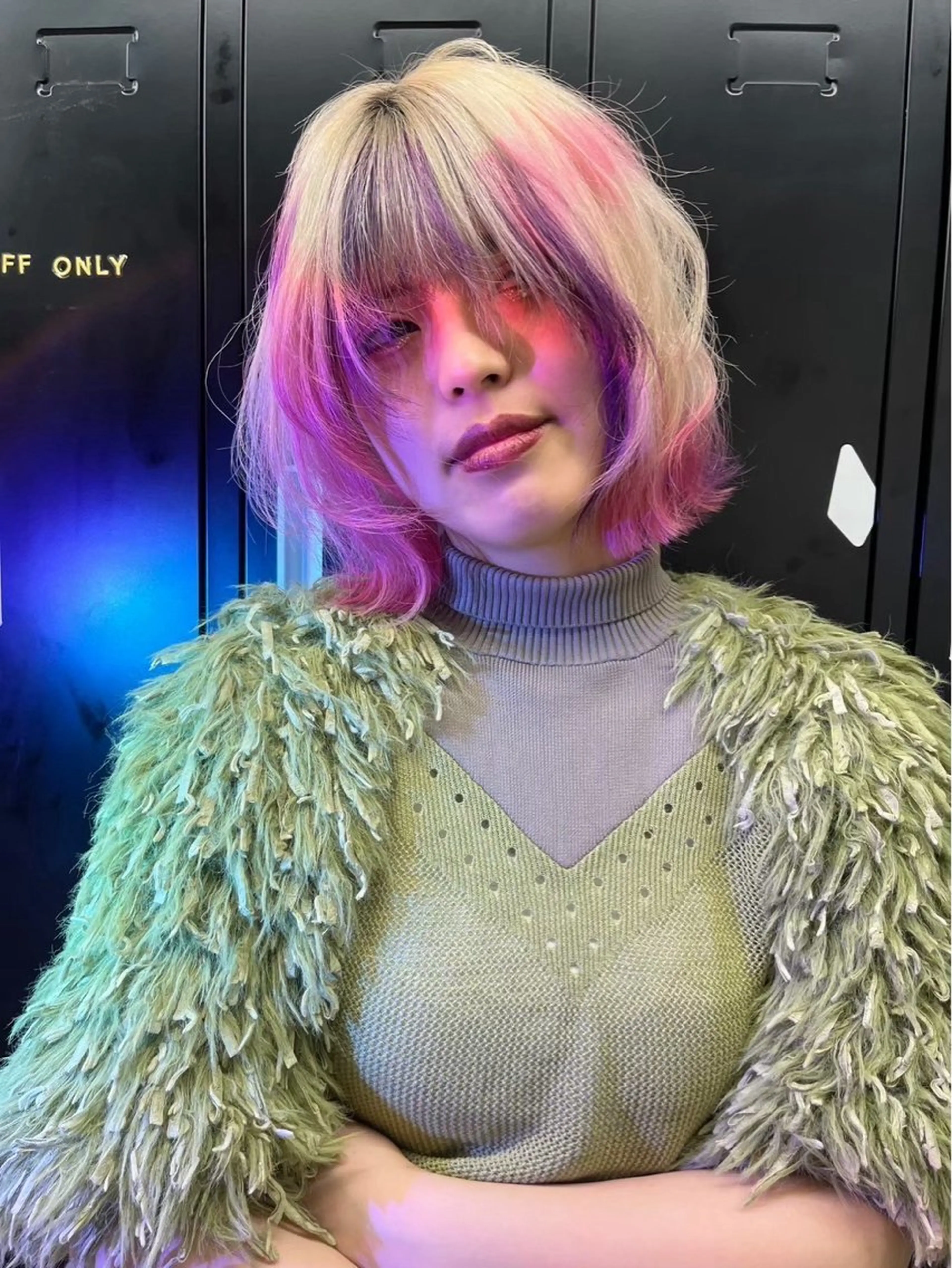 カラー ♱·༝ホノカ.⋆♱【 デザイン／複雑履歴】のヘアスタイル