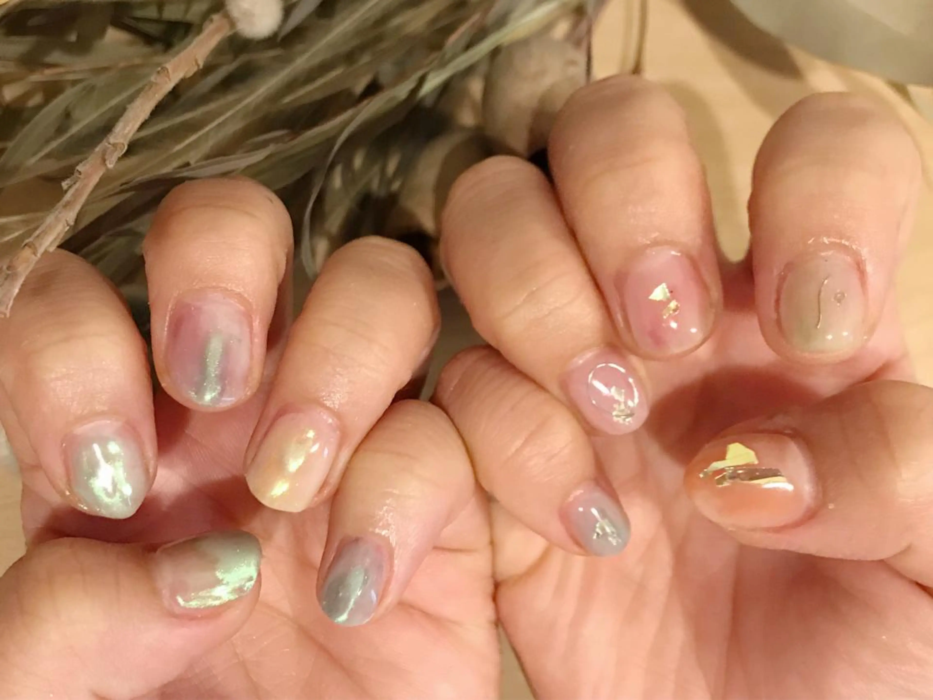 ネイル ハンドネイル フットネイル rebon＊ natsukiのネイルデザイン