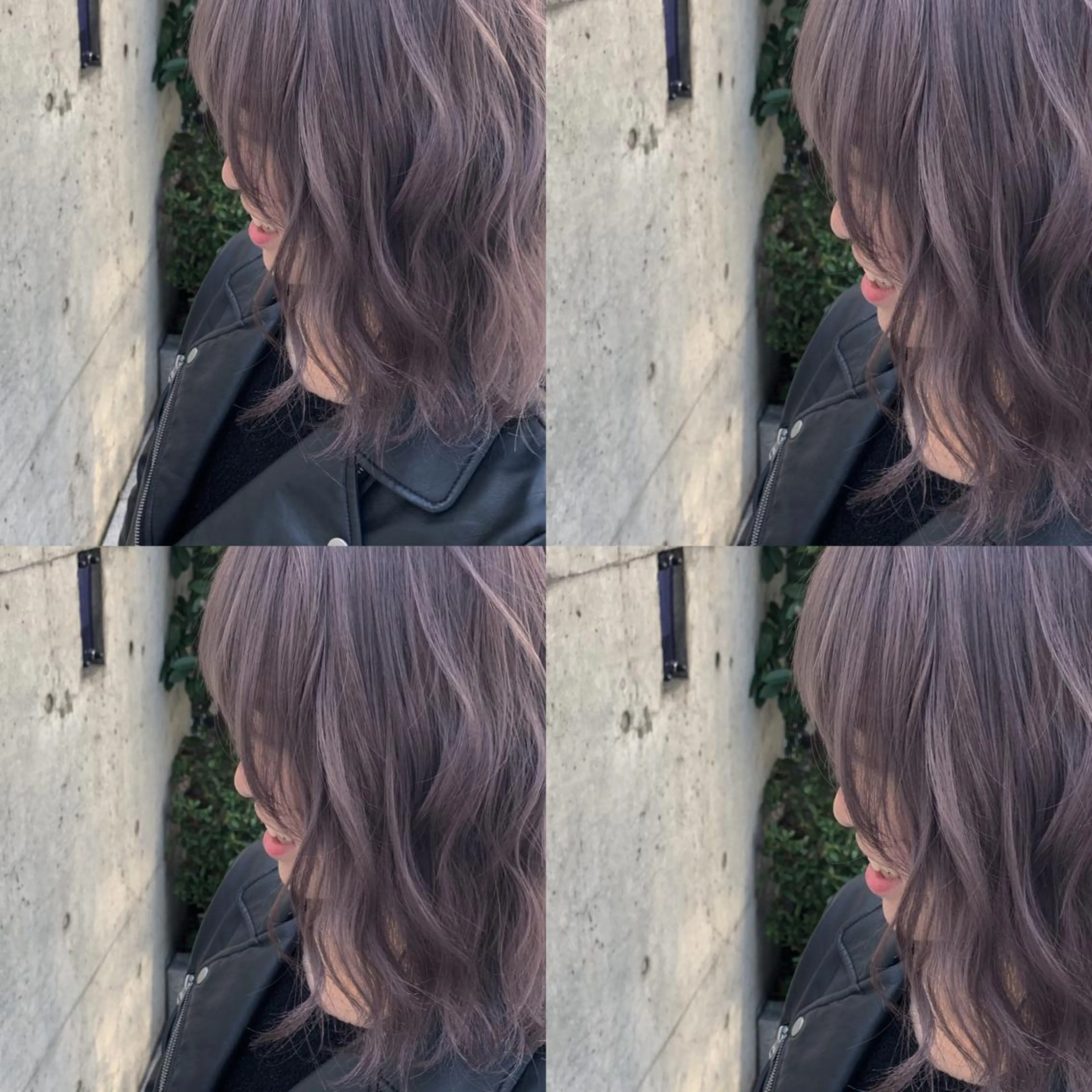 ミディアム カラー ヘアアレンジ アッシュ ブリーチ ダブルカラー ラベンダーカラー ラベンダーアッシュ 垢抜け案内人 鈴木聖矢✂️のヘアスタイル