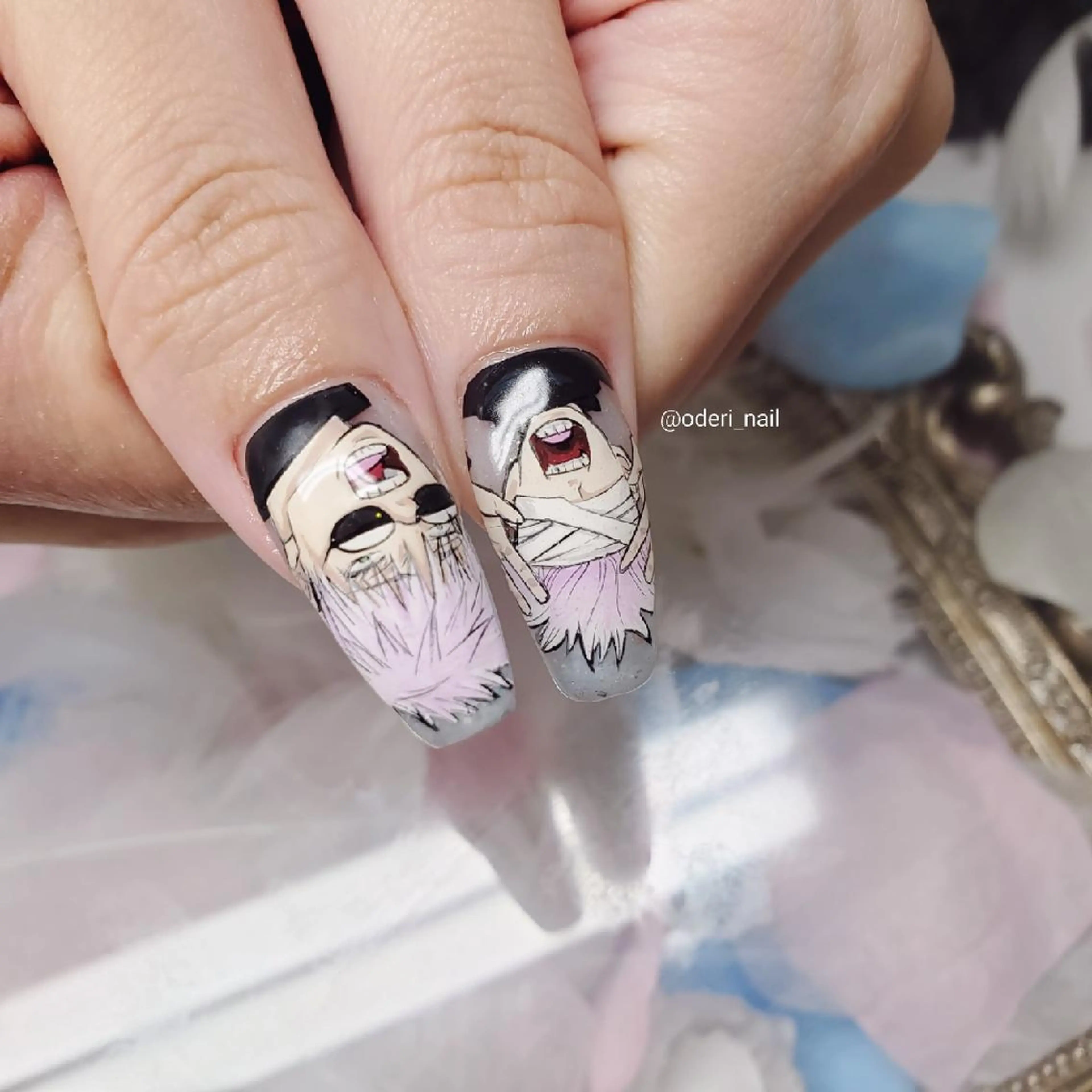 ネイル アートネイル ジェルネイル おで@ oderi_nailのネイルデザイン