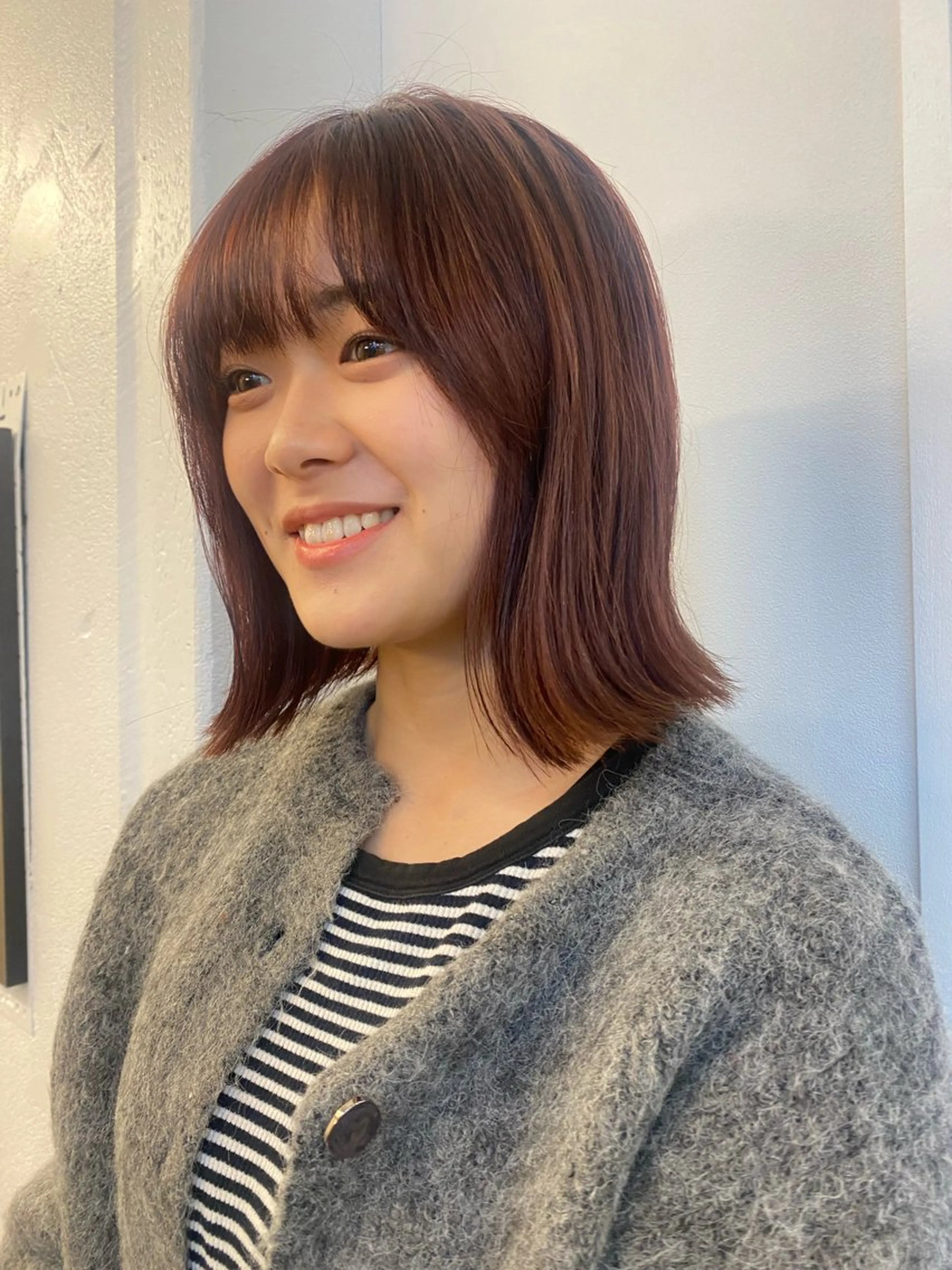 ミディアム カラー ichika/福岡 /透明感カラー🤎のヘアスタイル