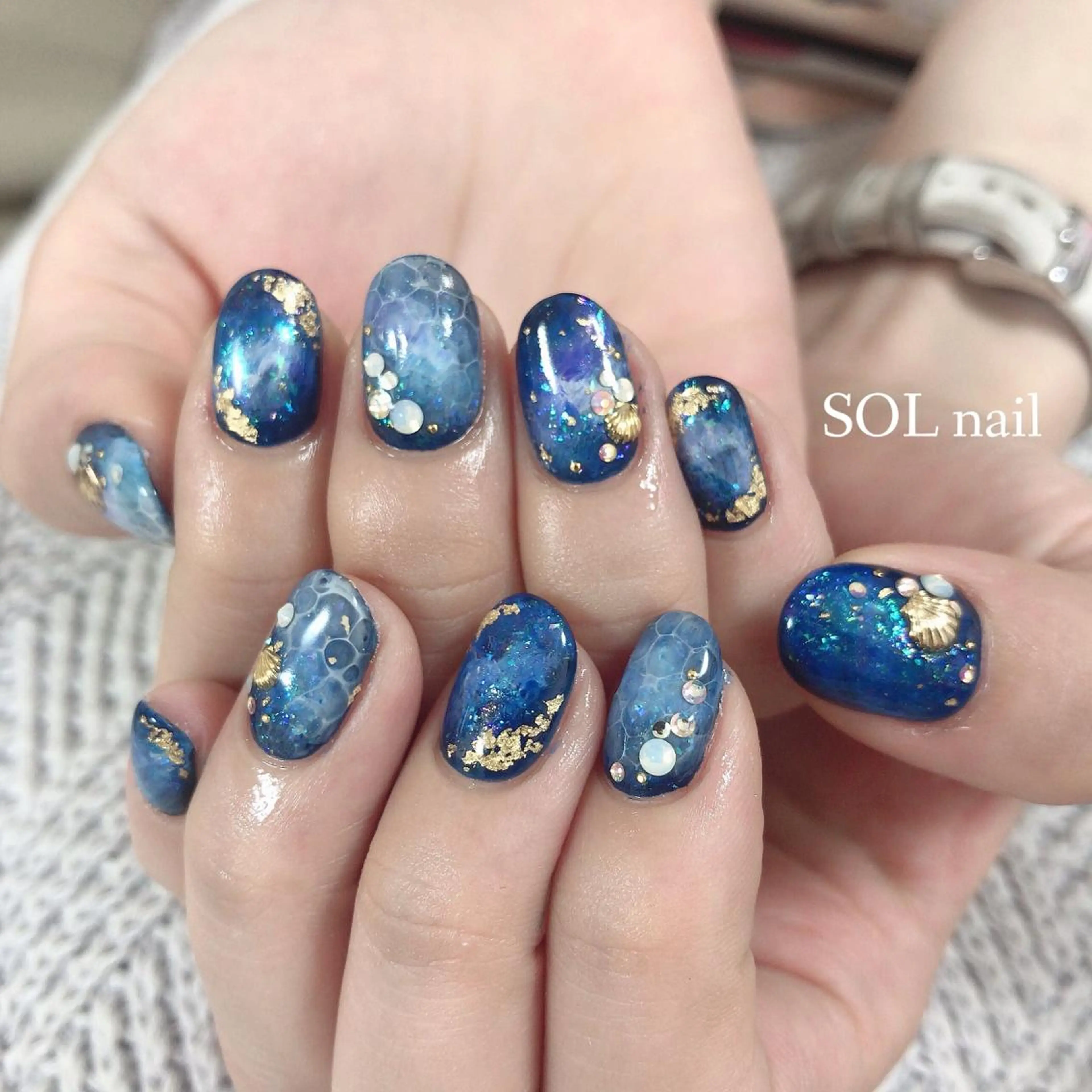 ネイル SOL NAILのネイルデザイン