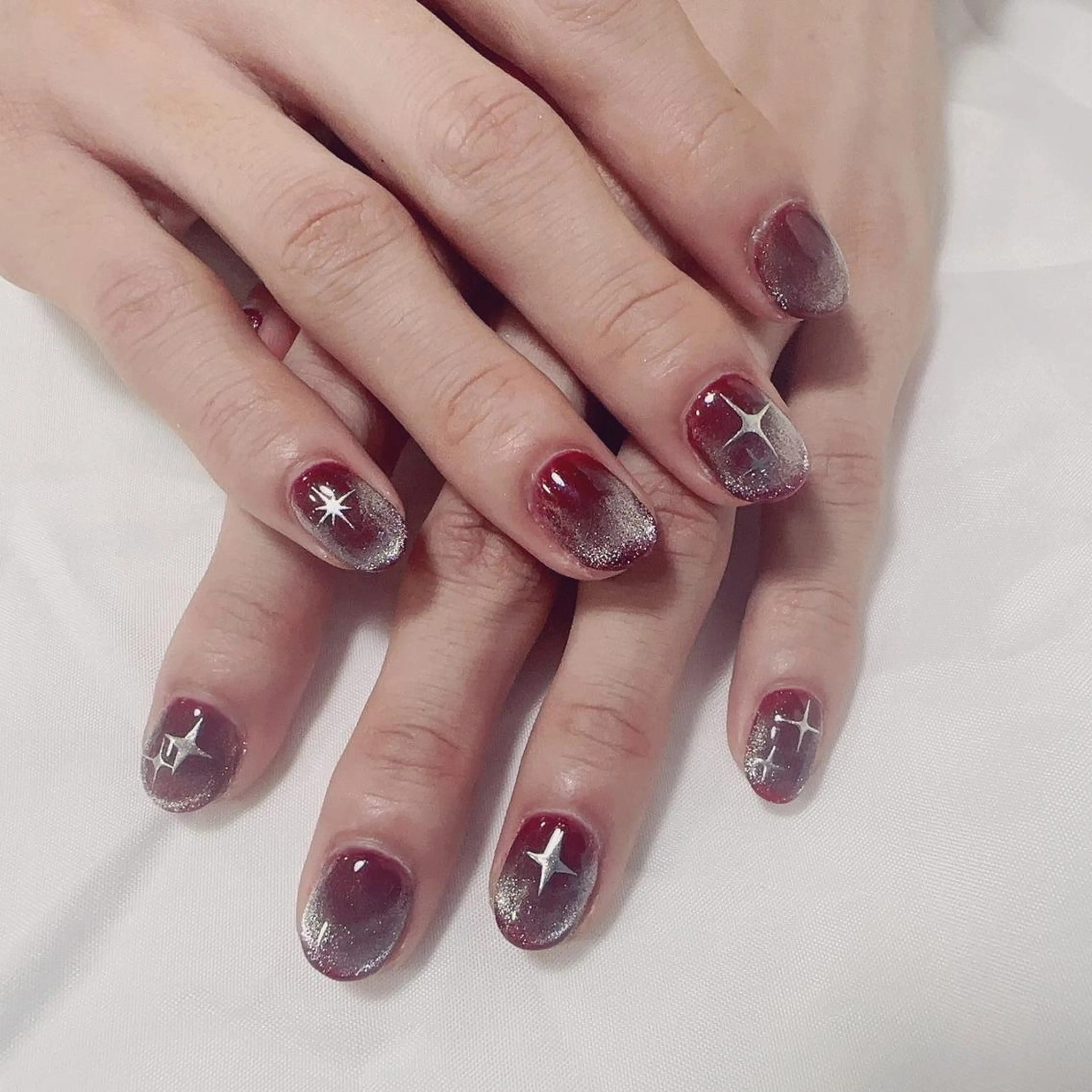 ネイル 持ち込み ハンドネイル 福島 みきのネイルデザイン