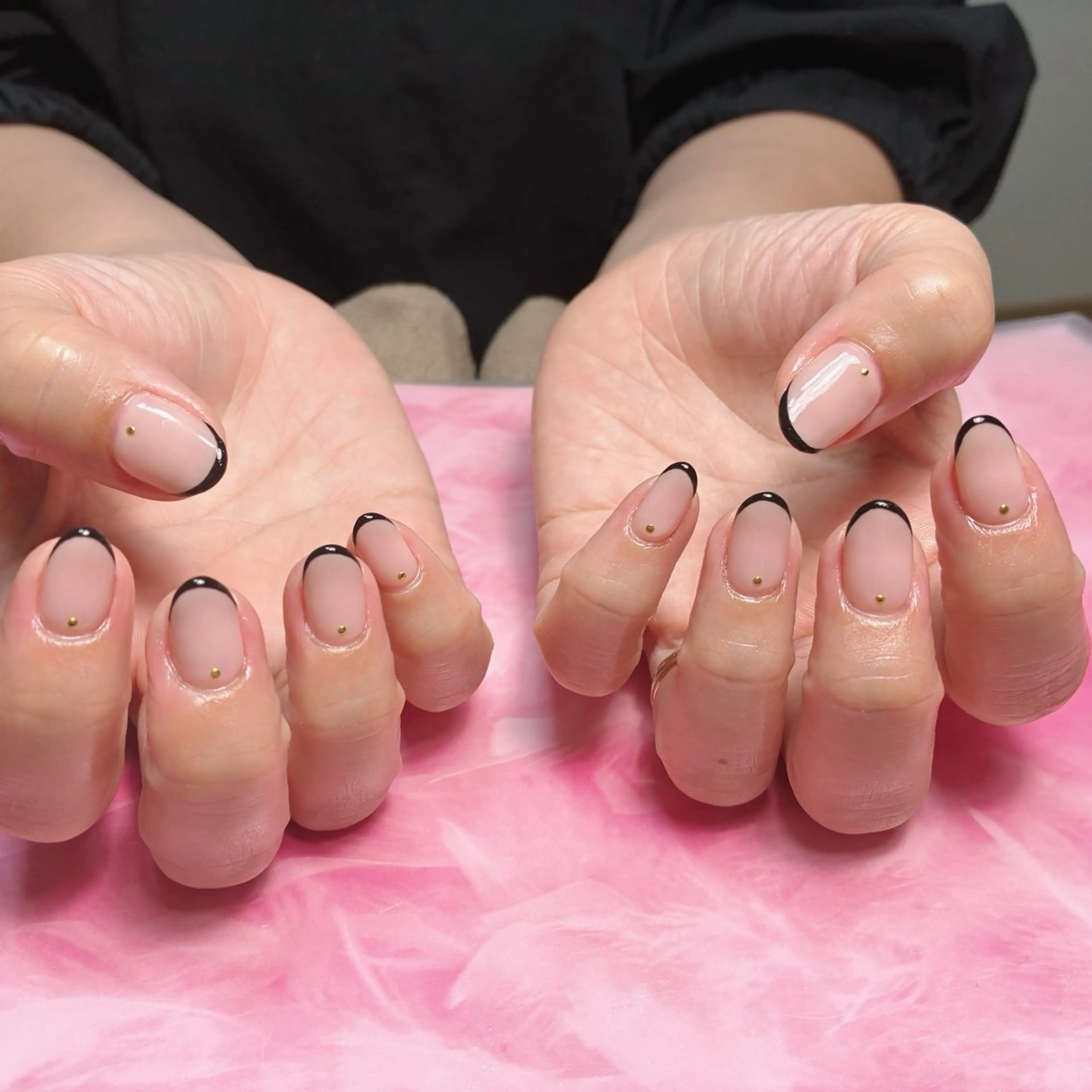 ミディアム ハンドネイル hs nail salonのネイルデザイン