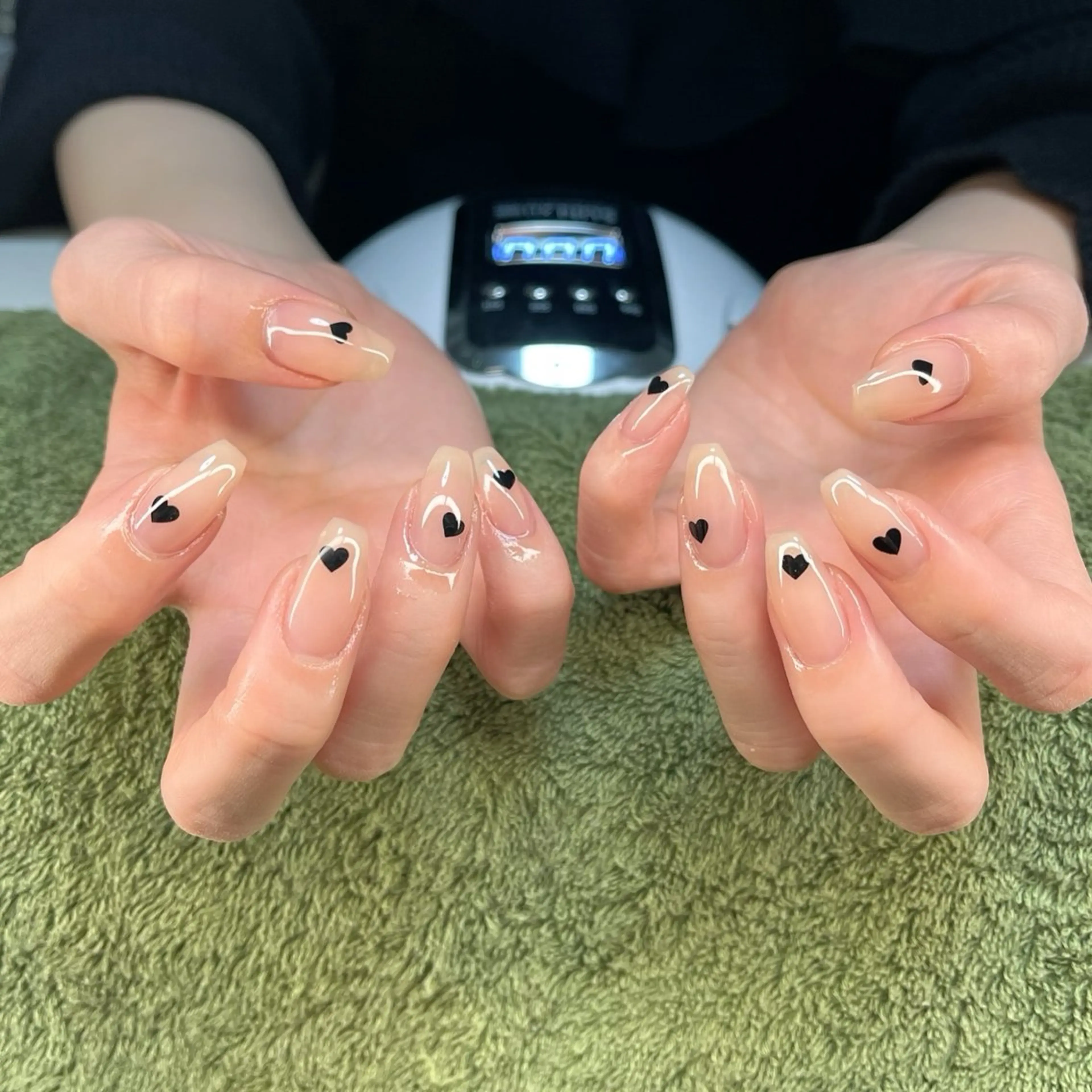 ネイル ハート ハンドネイル フットネイル MHR nailのネイルデザイン