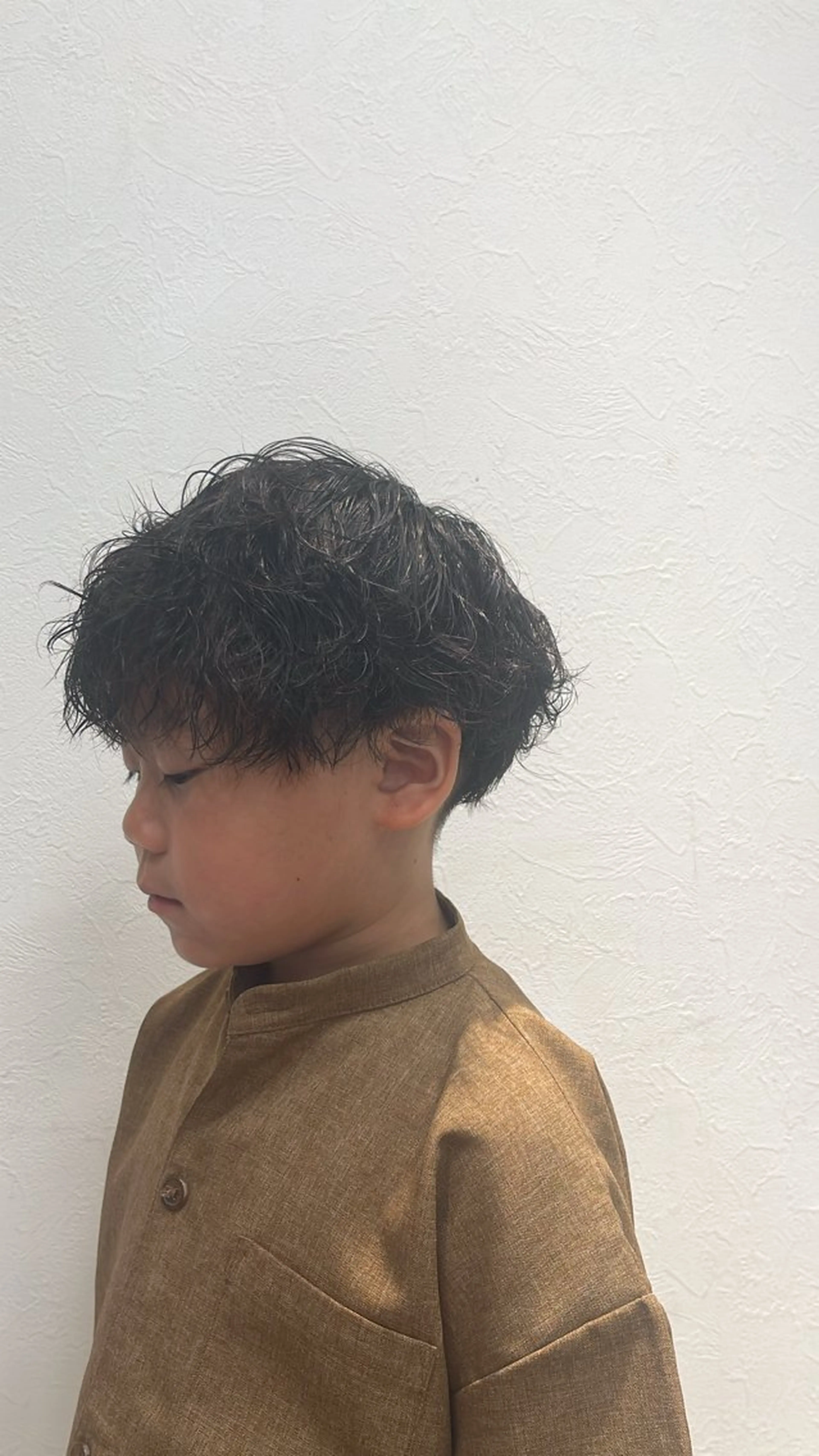 ショート メンズ キッズ メンズパーマ パーマ 北山 麻衣のヘアスタイル