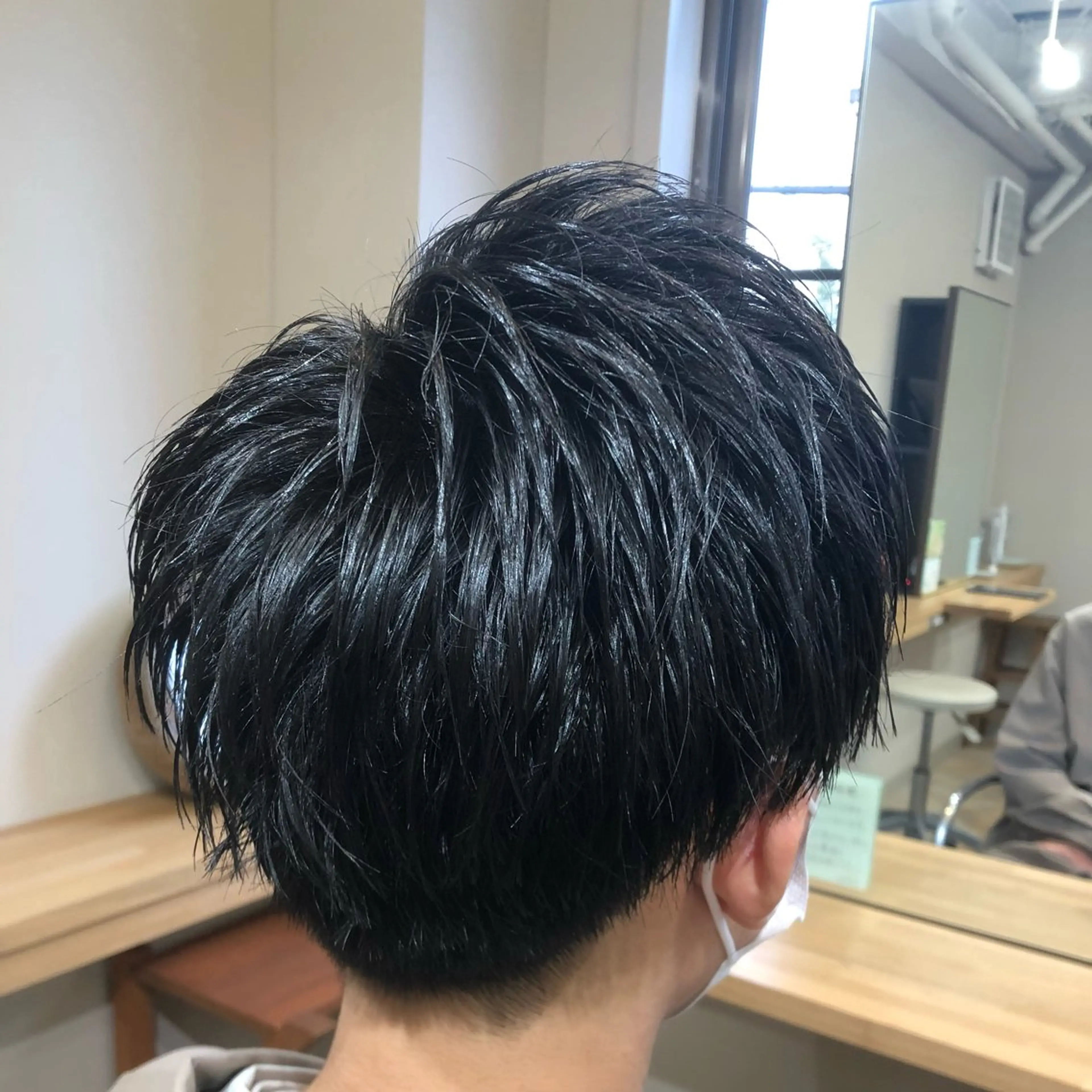 ショート メンズ 西山 良波のヘアスタイル