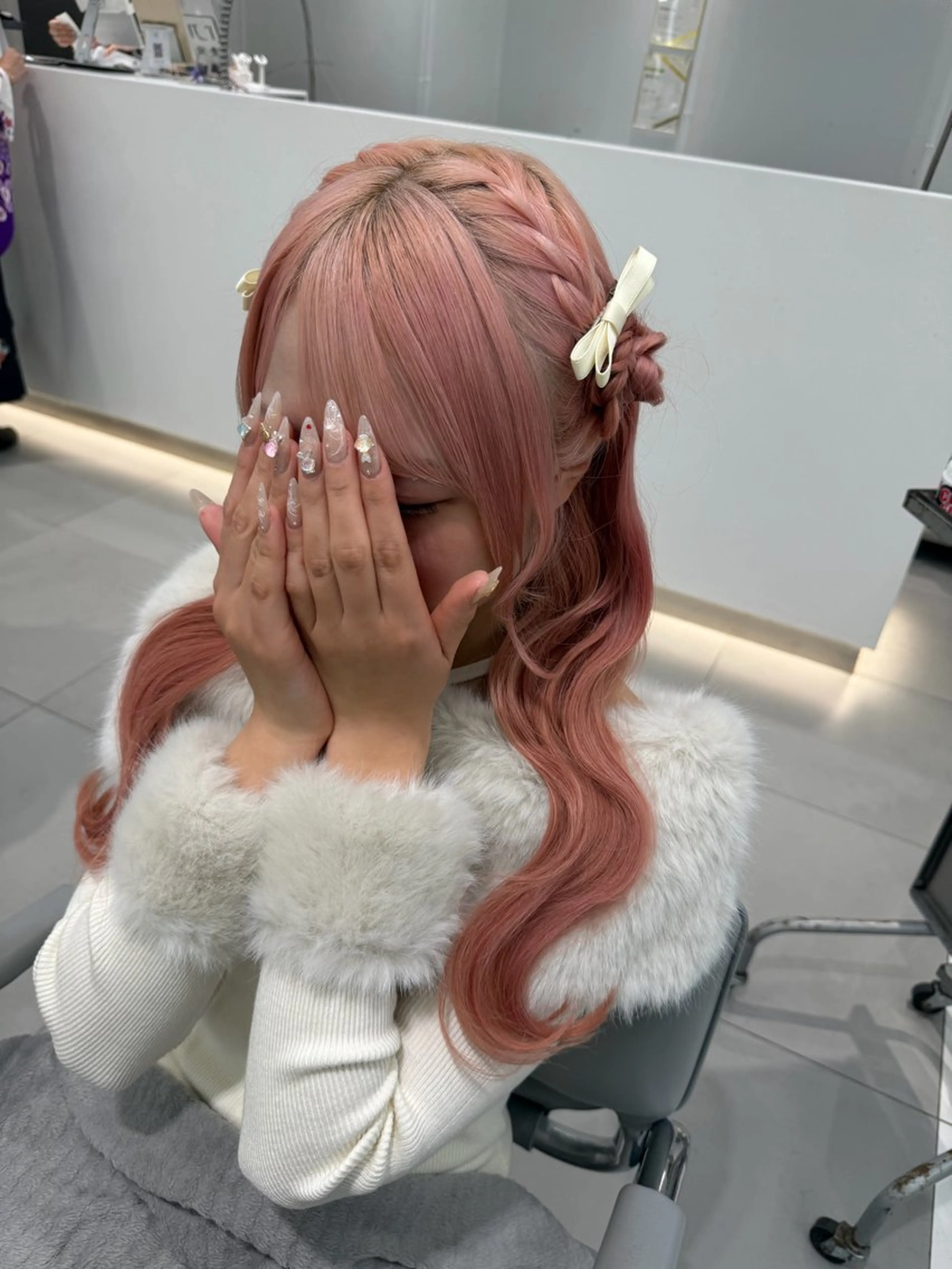 ヘアアレンジ 結婚式・ブライダル ヘアセット ヘアセット🎀耳つぼ 👂💎MONAMIのヘアスタイル