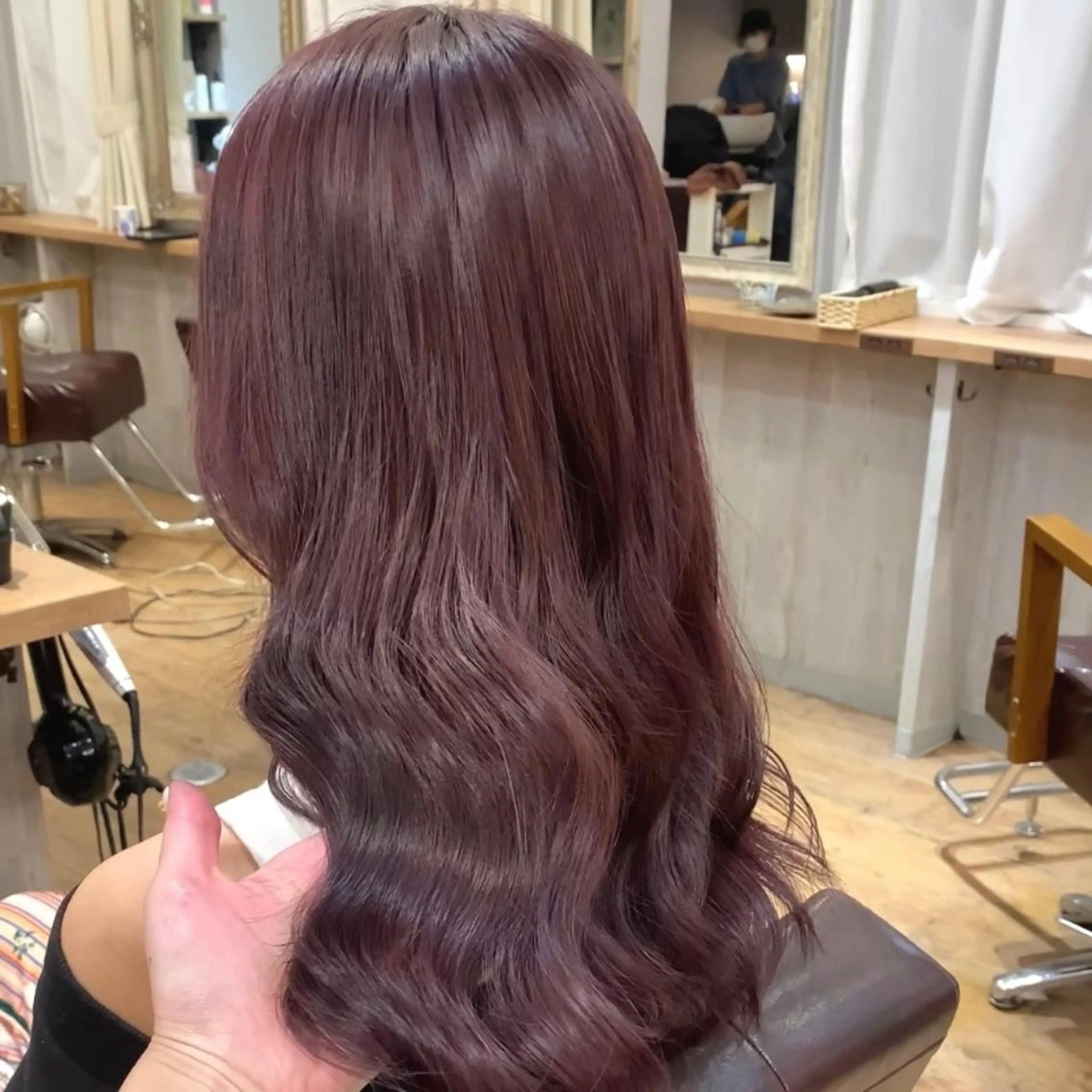 ロング カラー ヘアアレンジ 代表🎀 ふわモテ愛 され髪🩷yumiのヘアスタイル