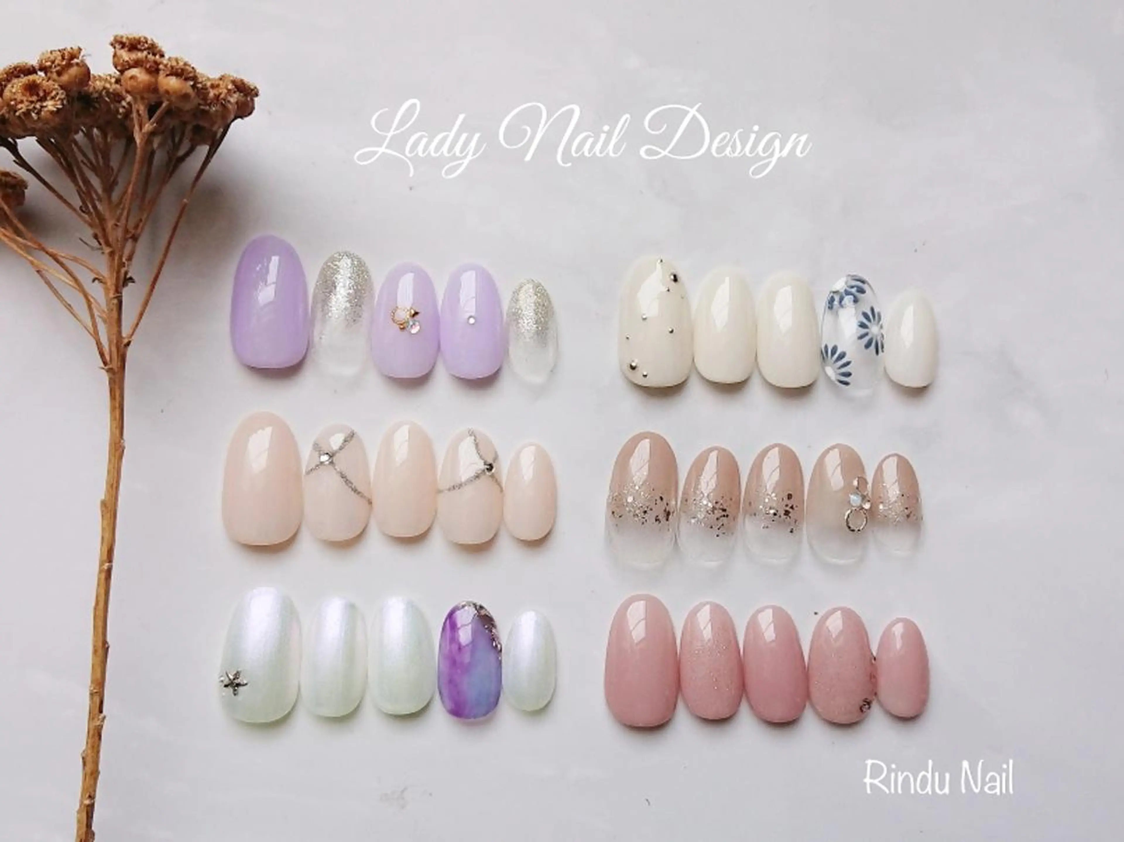 ネイル ハンドネイル Rindu Nail 名駅miniのネイルデザイン