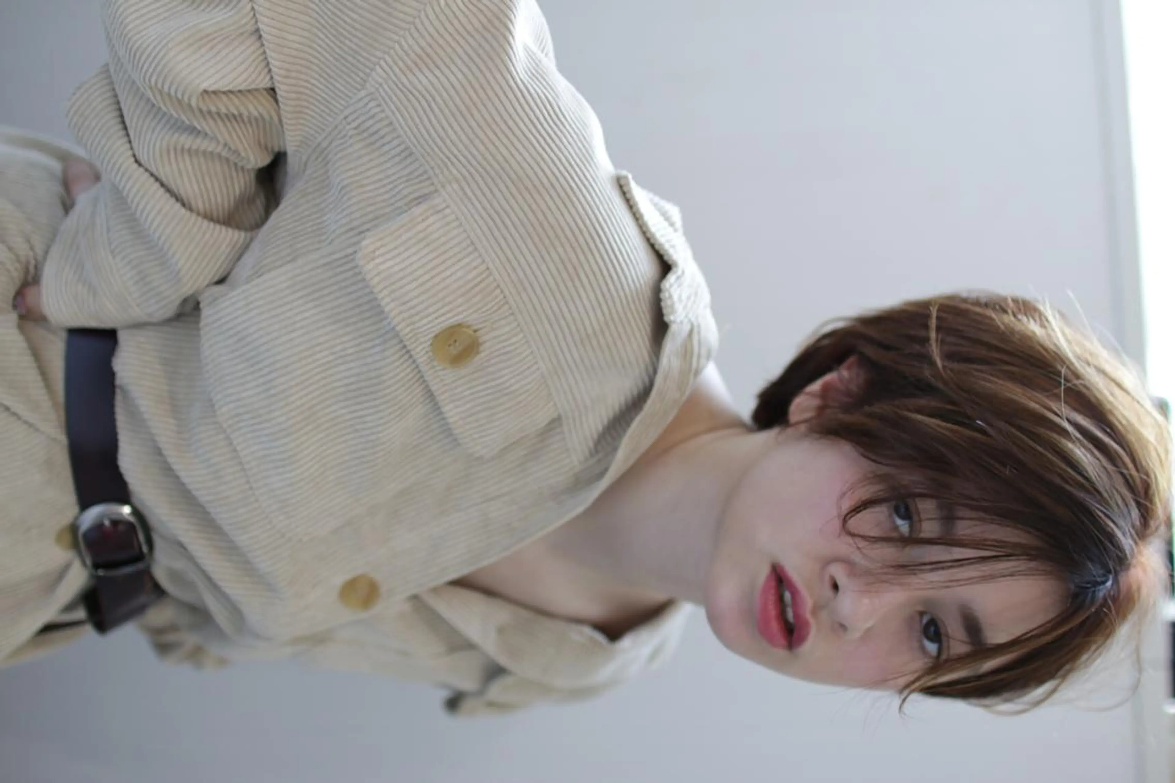 ショート カラー 鍵山 千秋のヘアスタイル