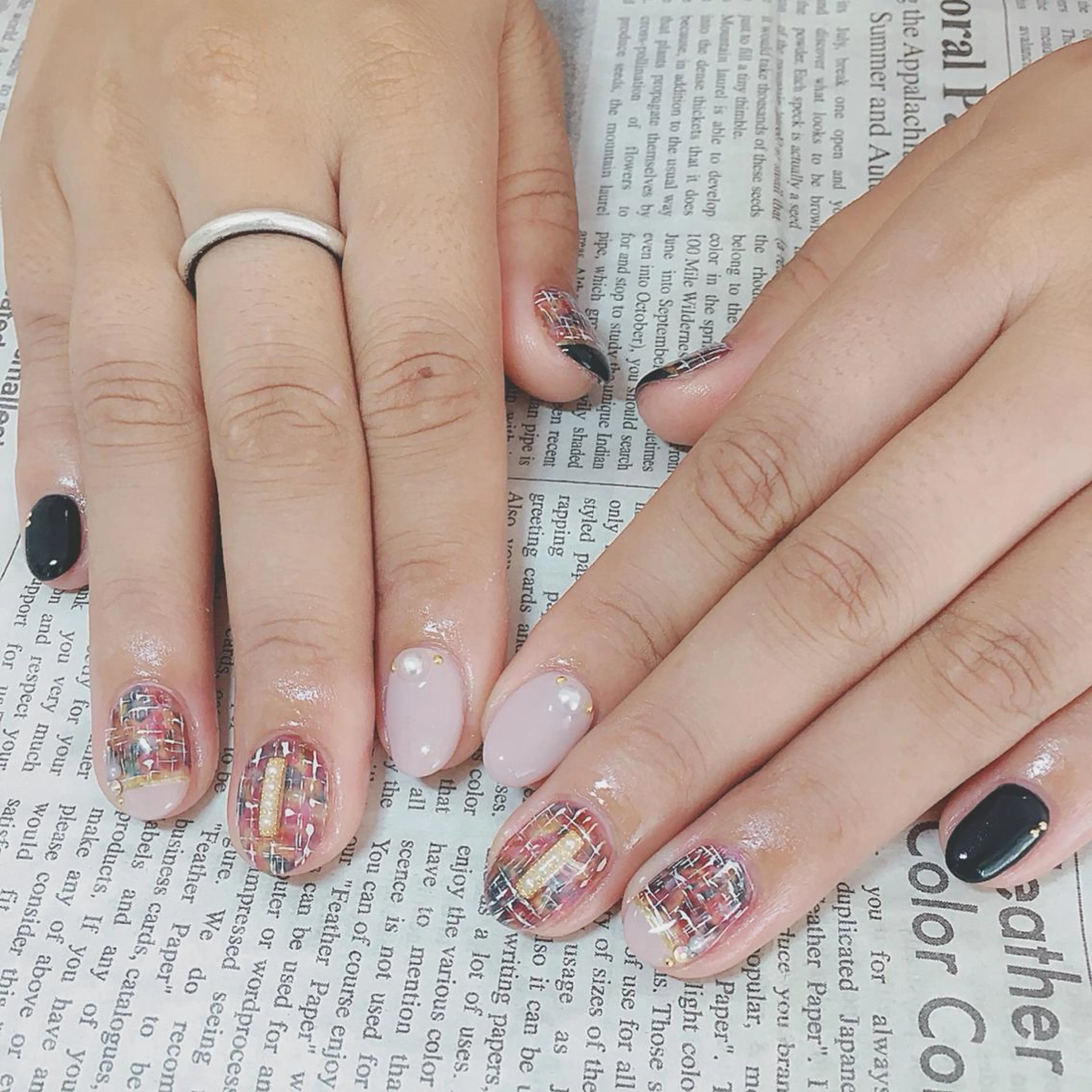 ネイル ハンドネイル ハンドケア 森山 舞のネイルデザイン