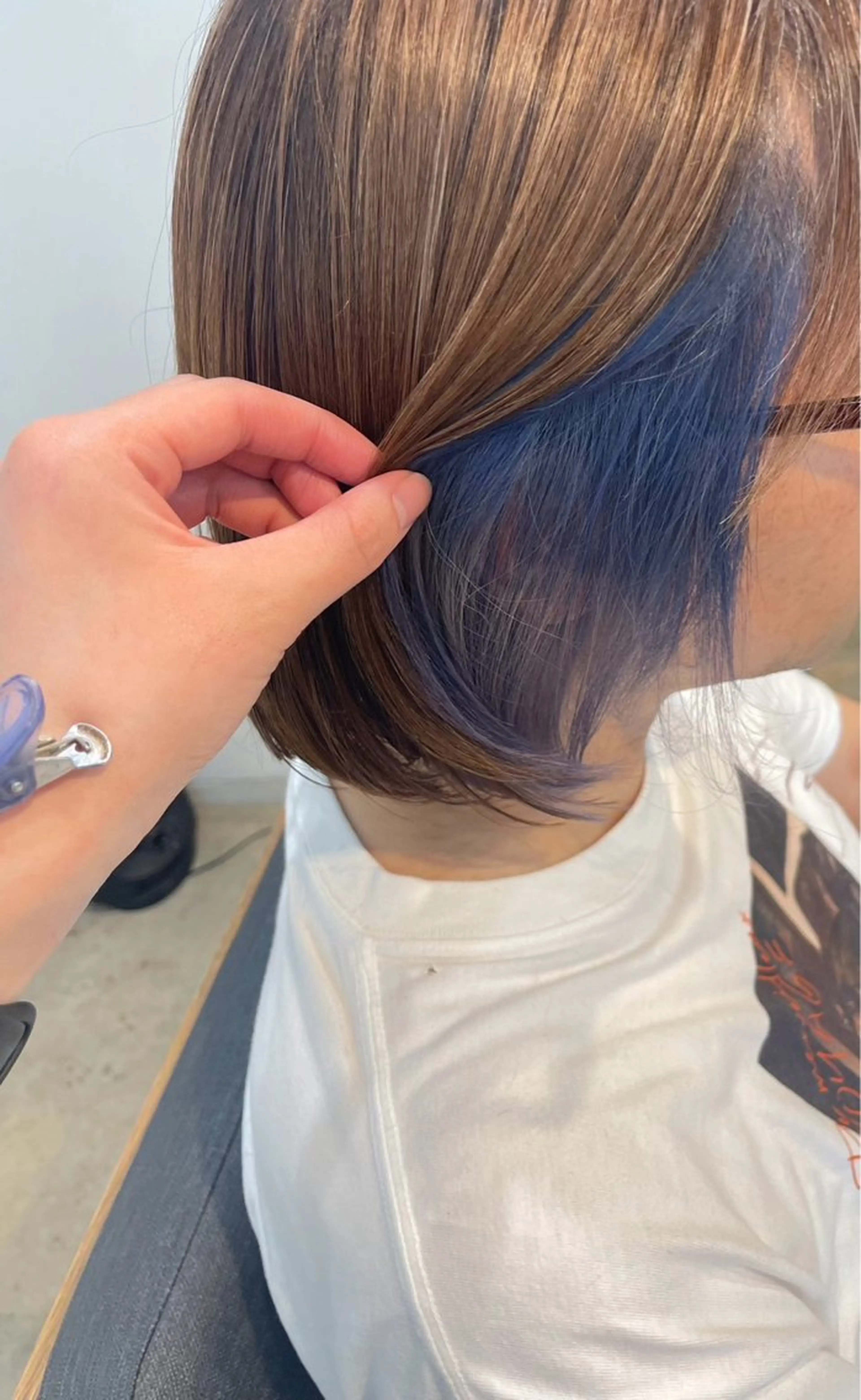 ミディアム カラー カット ヘアカラー トリートメント 無料モデル募集/ボブ /レイヤー/Rinのヘアスタイル