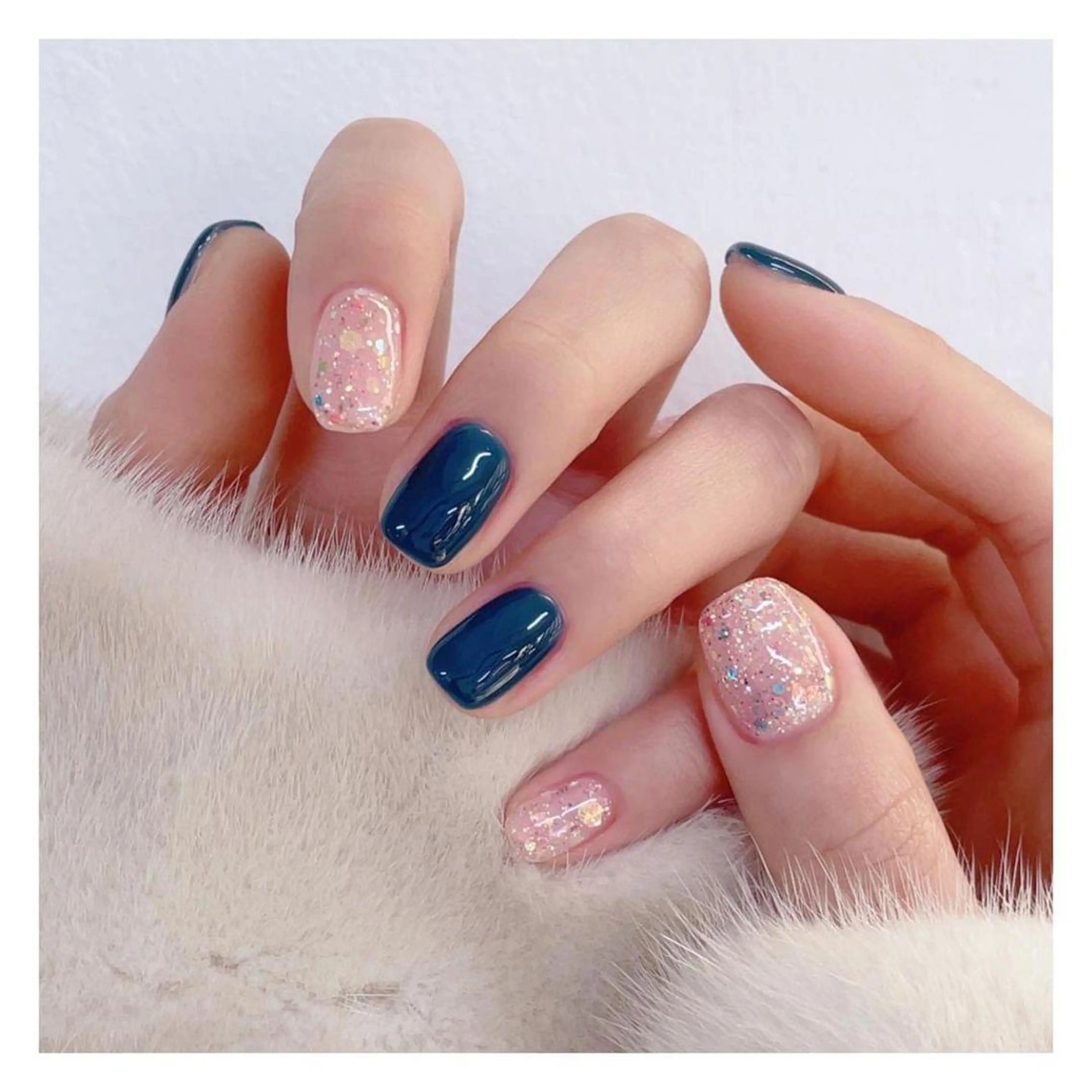 ネイル ワンカラーネイル ハンドネイル 米澤 ハナユキのネイルデザイン