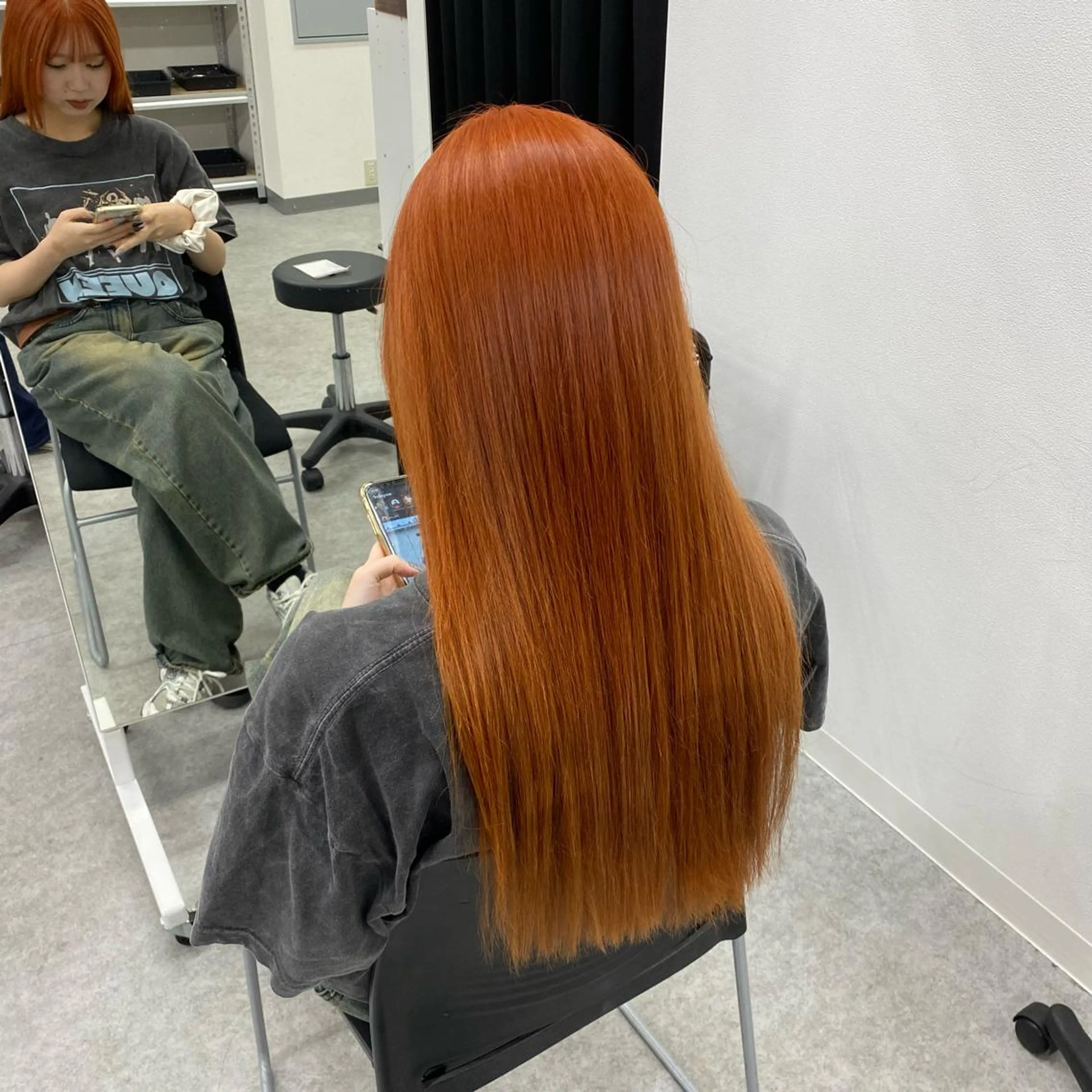 ロング カラー ヘアカラー 🤎モテ髪＆透明感 ミルクティー🥣🤎のヘアスタイル