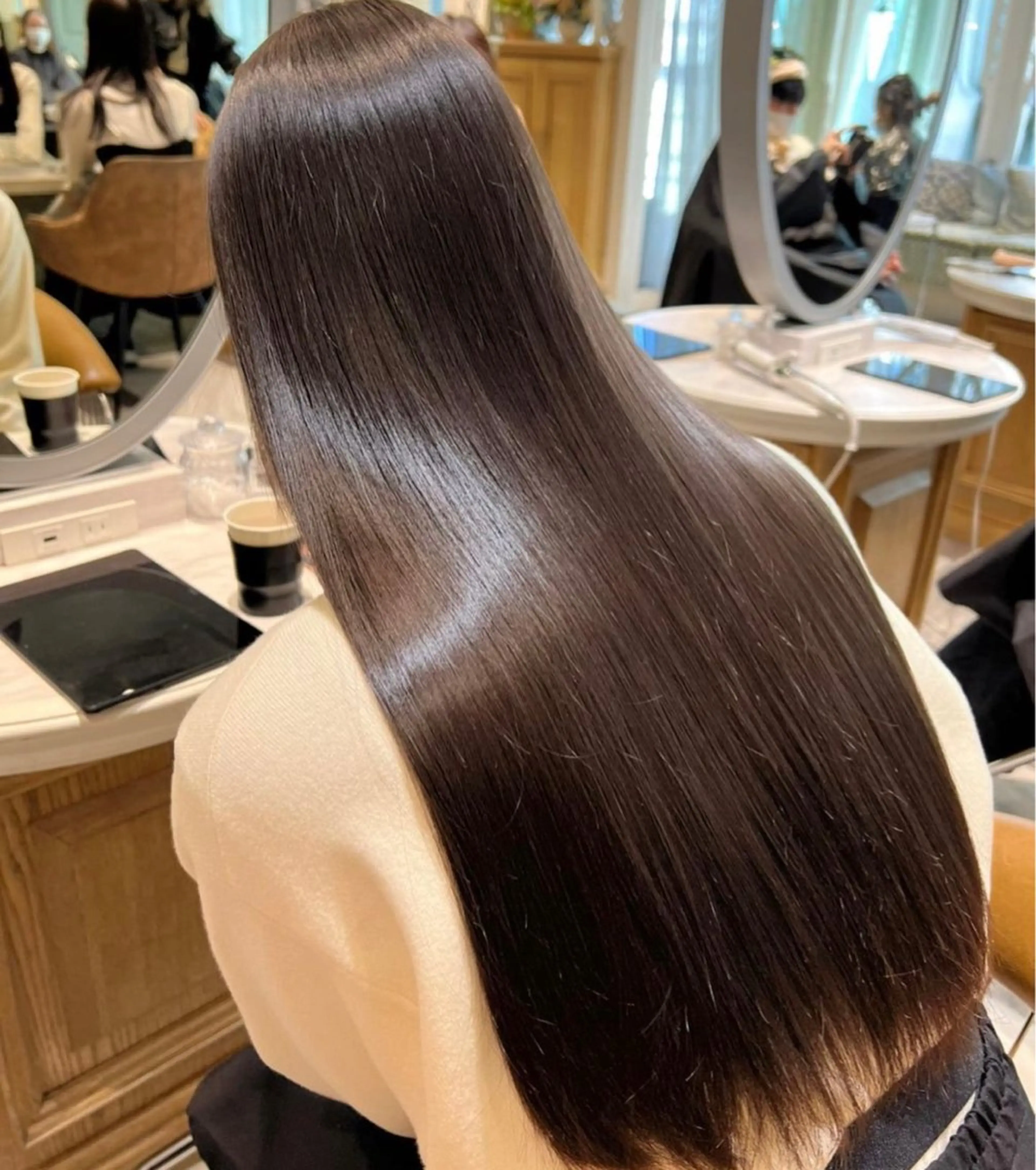 ロング カラー 韓国ヘア/髪質改善 /Harunaのヘアスタイル