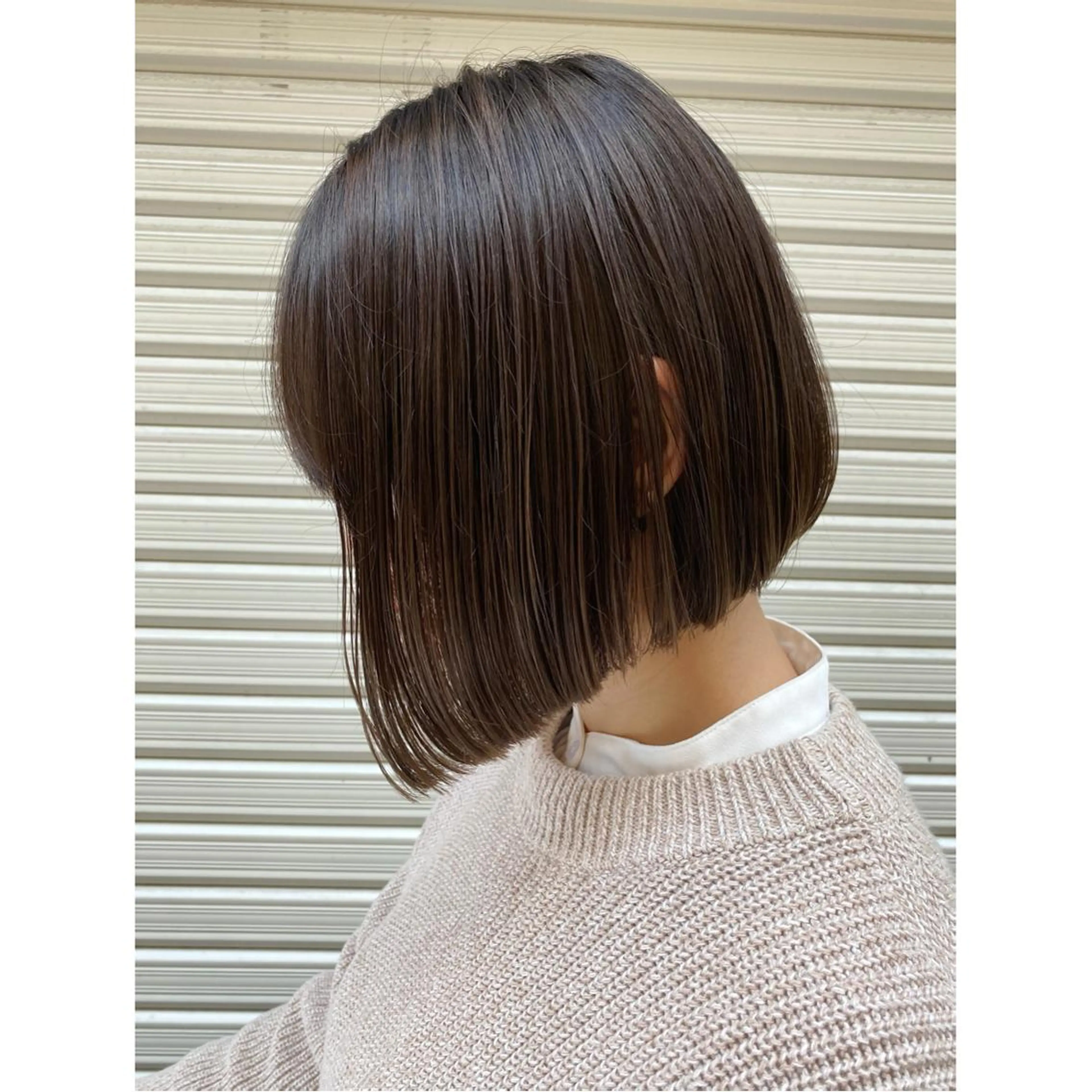 ショート ボブ 小川 美奈のヘアスタイル