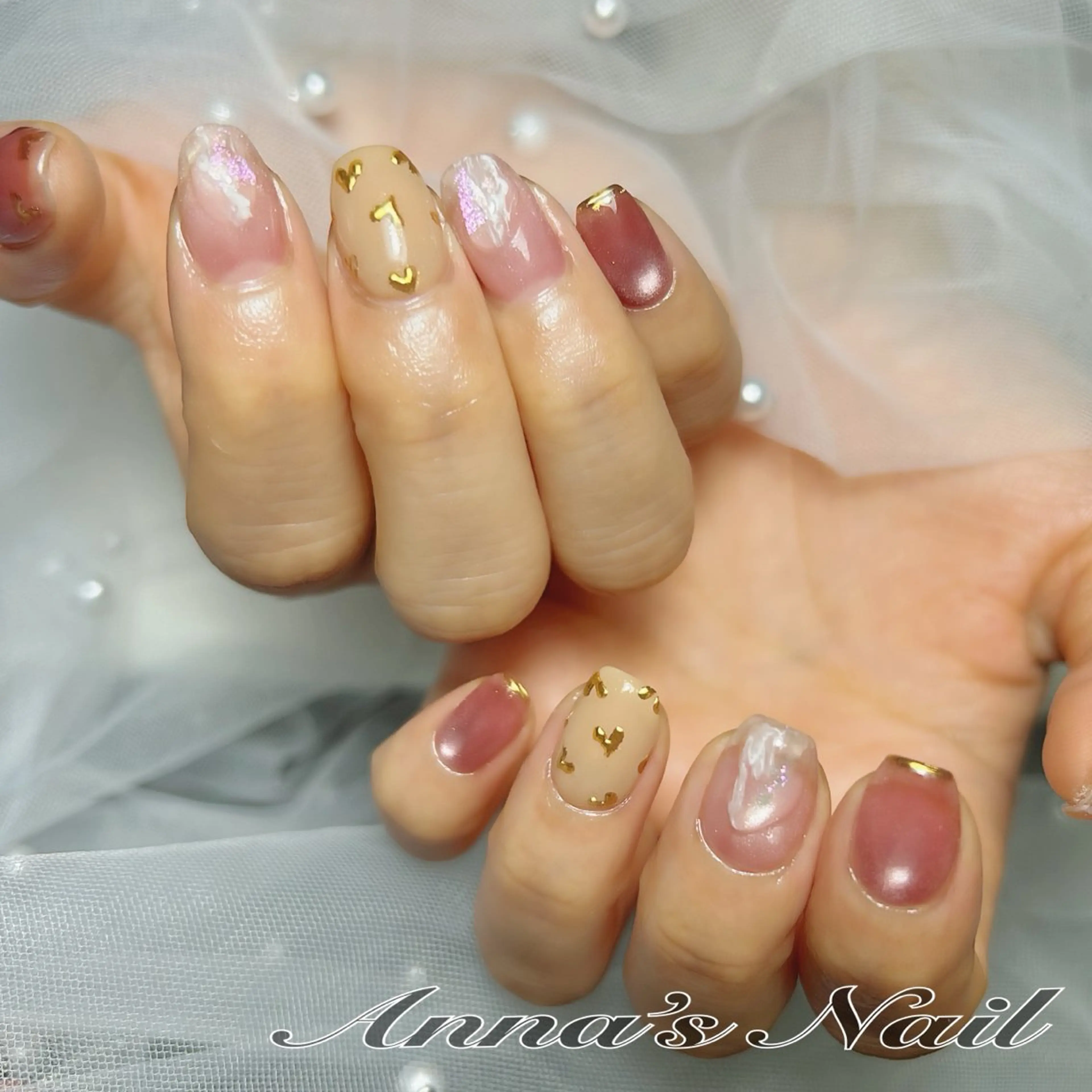 ネイル ハンドネイル Anna’s Nail所属・清口 杏奈のネイルデザイン