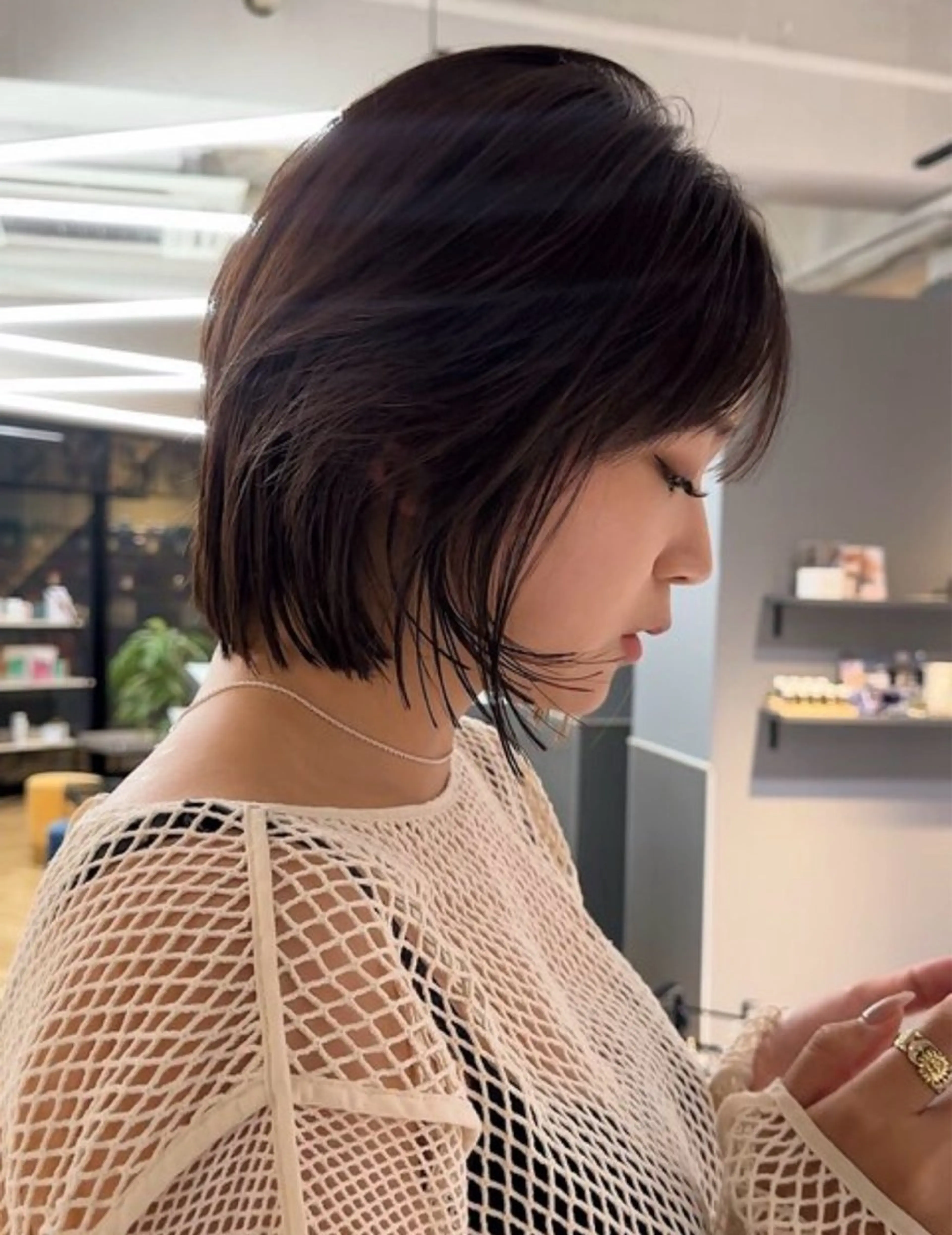 ショート 中野 栞里のヘアスタイル