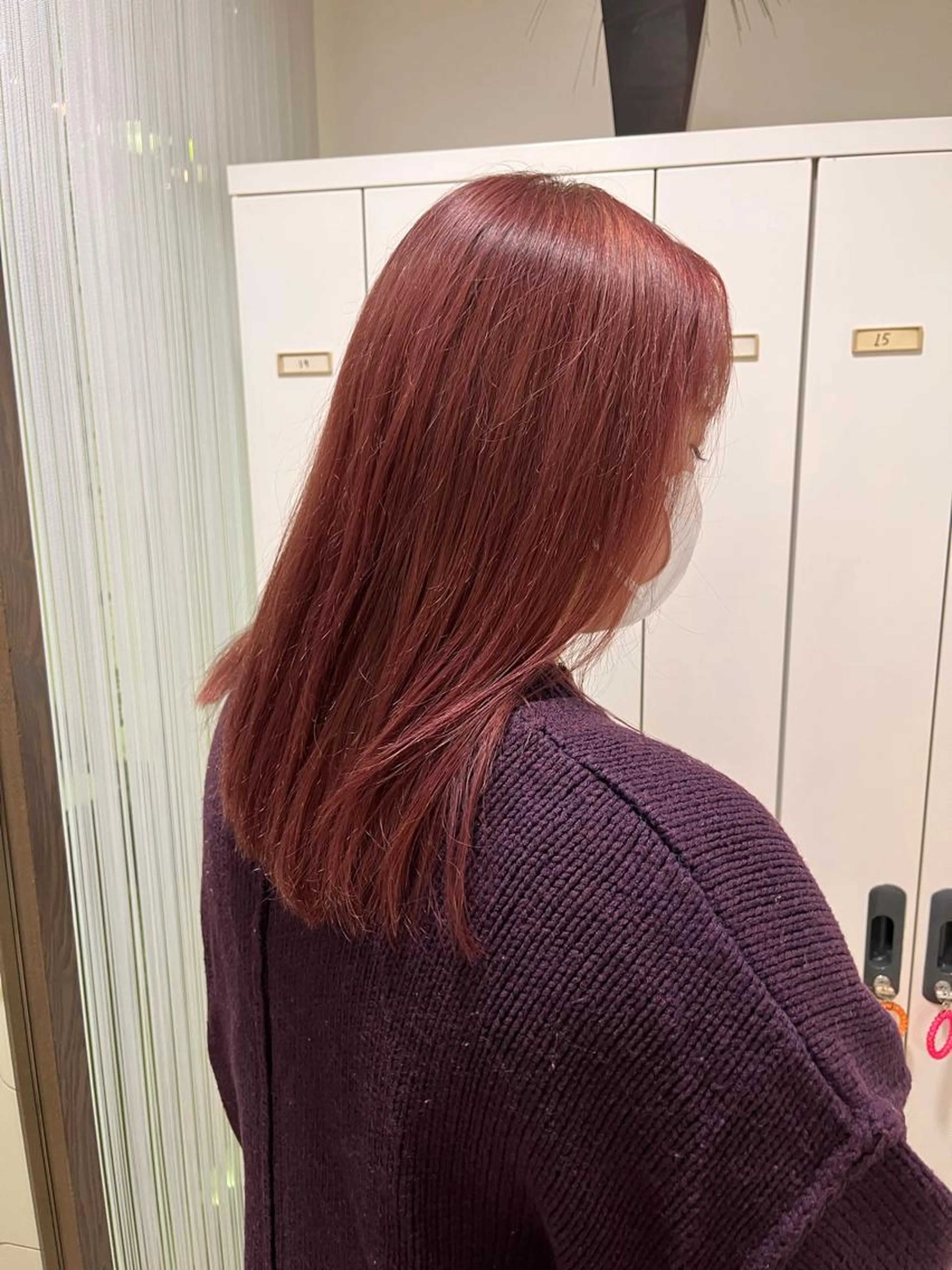 💞 𝘤𝘶𝘵＋暖色カラー💞【超音波トリートメント付き🫧‪】の写真