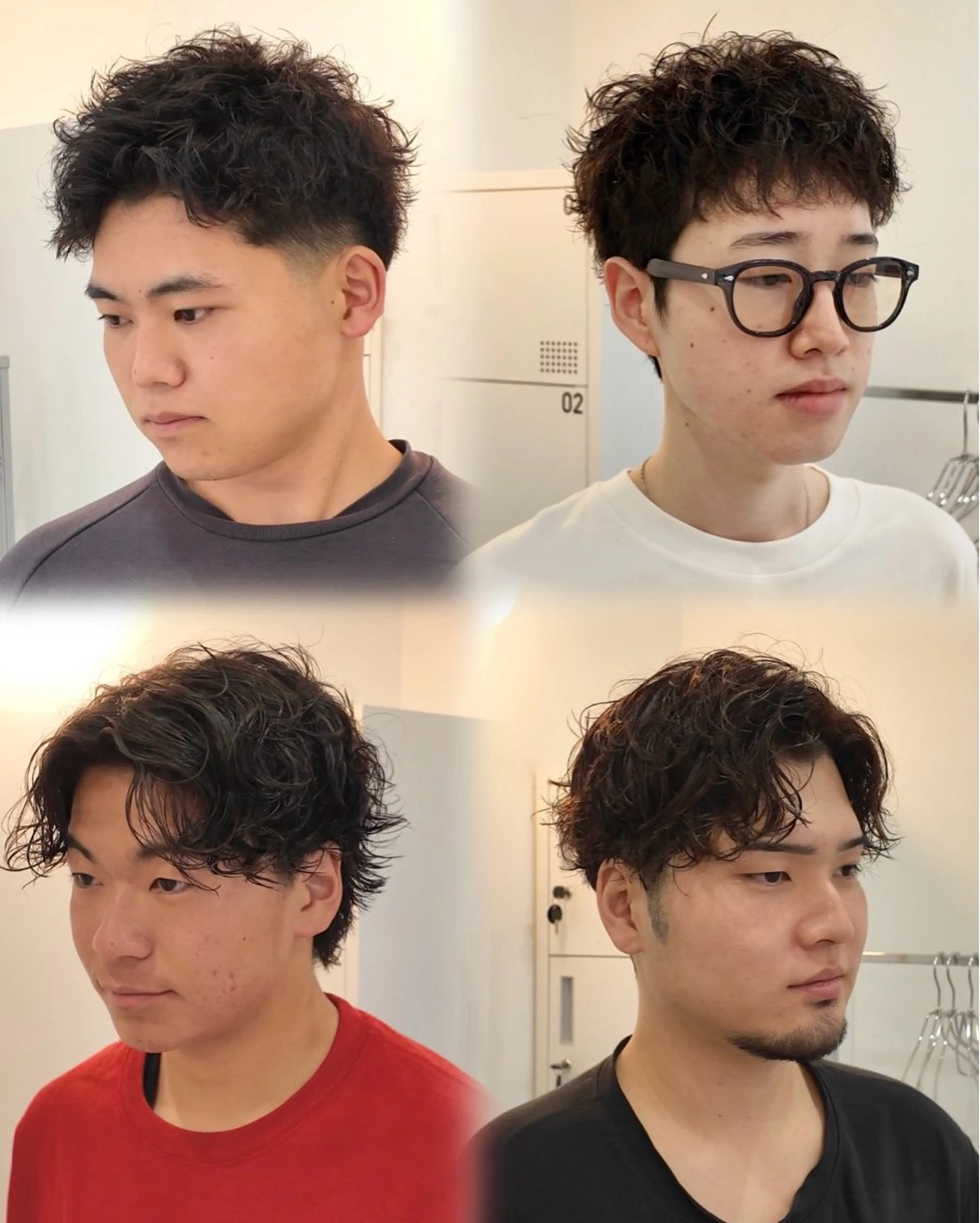 カット＋パーマ(平日、土曜19:00.日曜18時)の写真