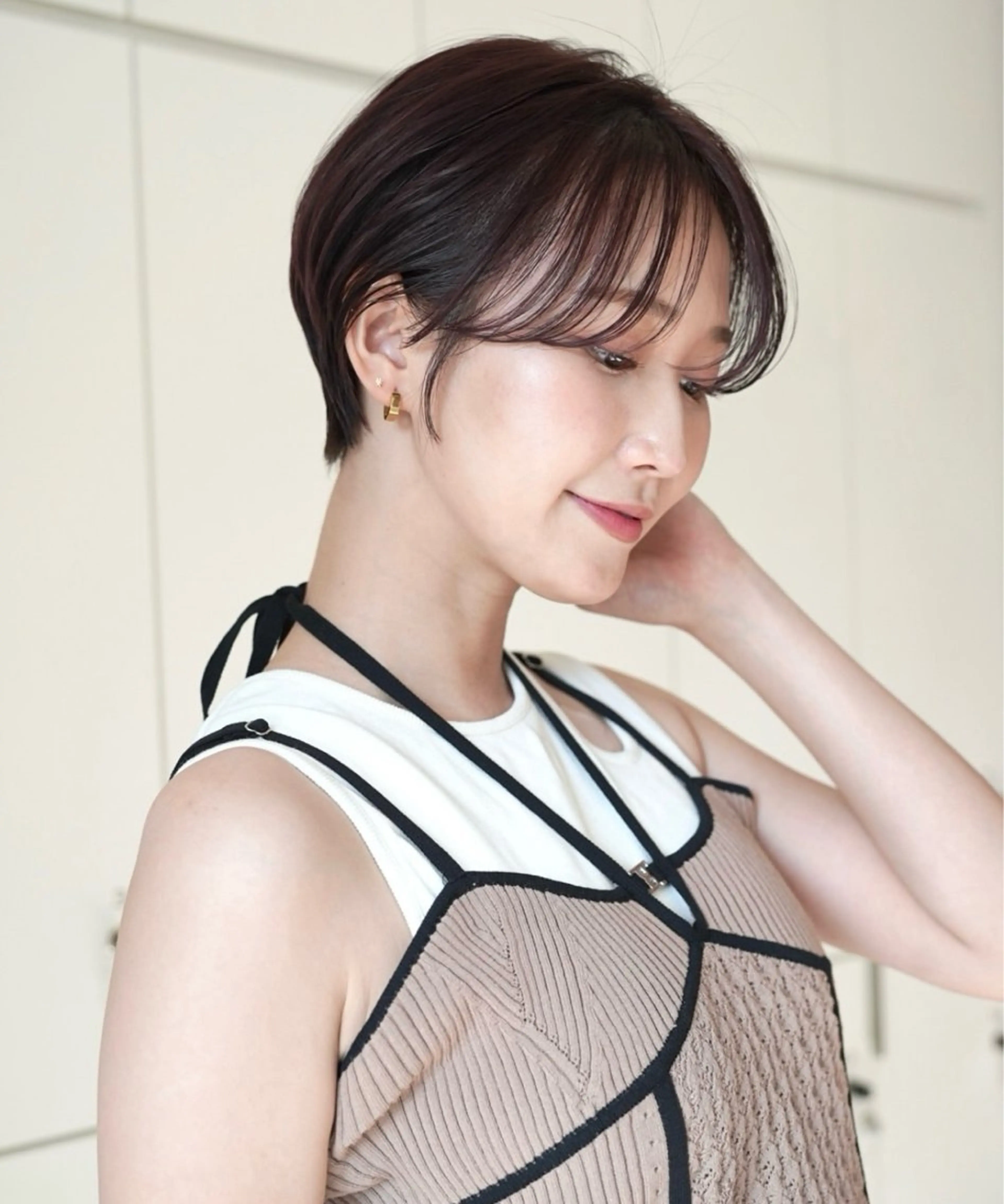 ショート 骨格補正パーマ／ 🌸さくら🌸のヘアスタイル