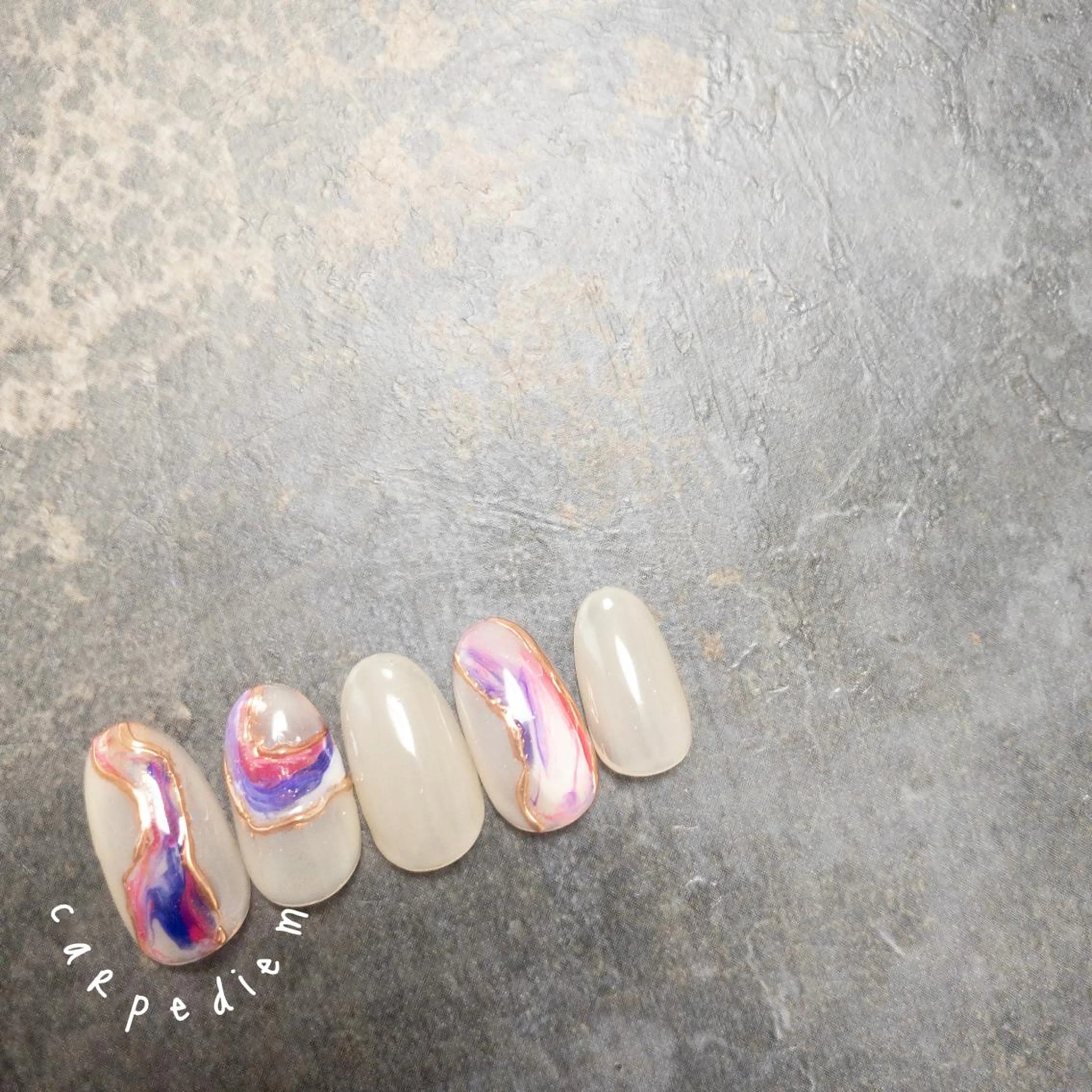 ネイル 城東区ネイルサロン carpediemのネイルデザイン