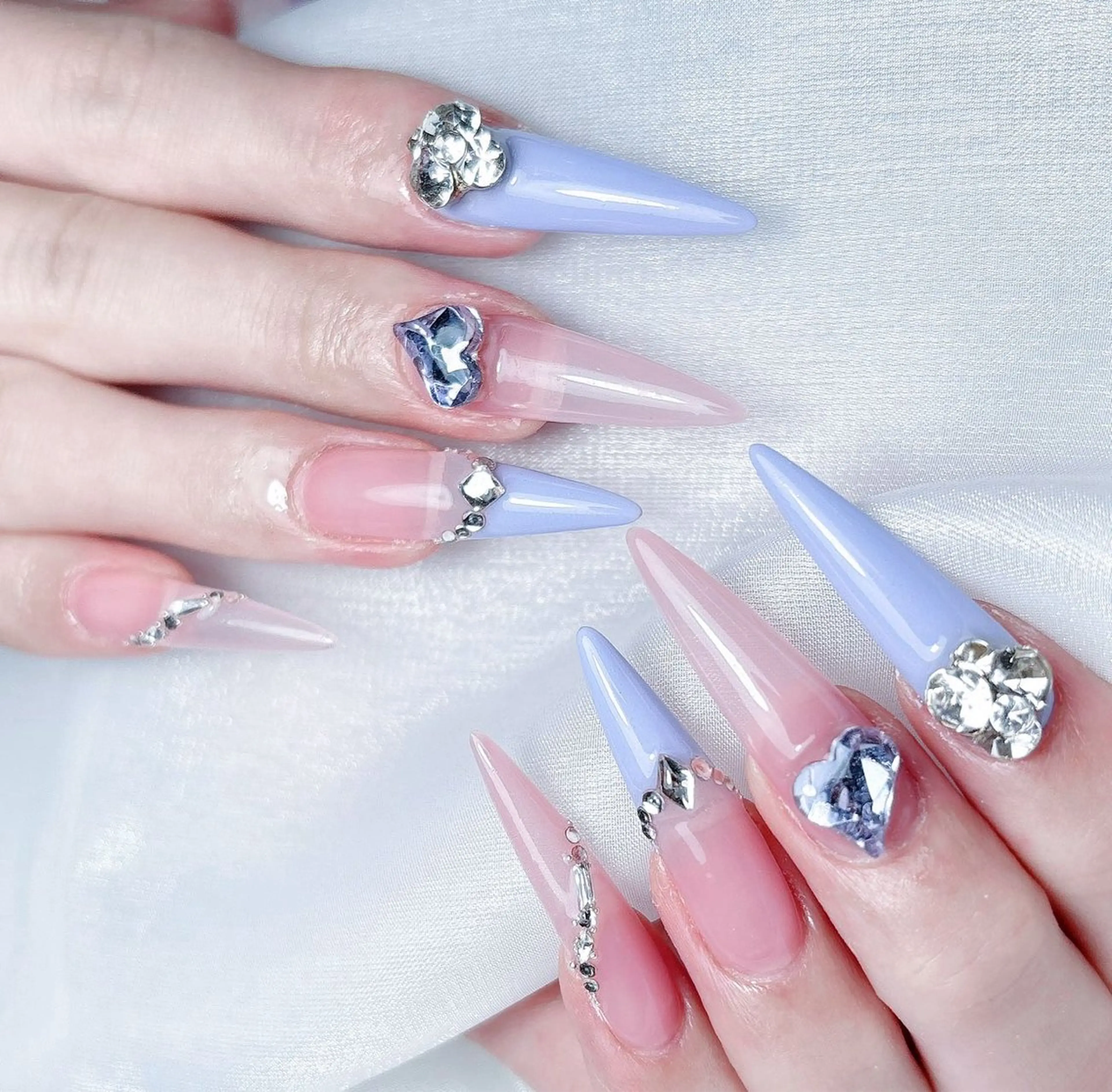 ネイル ハンドネイル M🌷nail 長さだし専門店のネイルデザイン