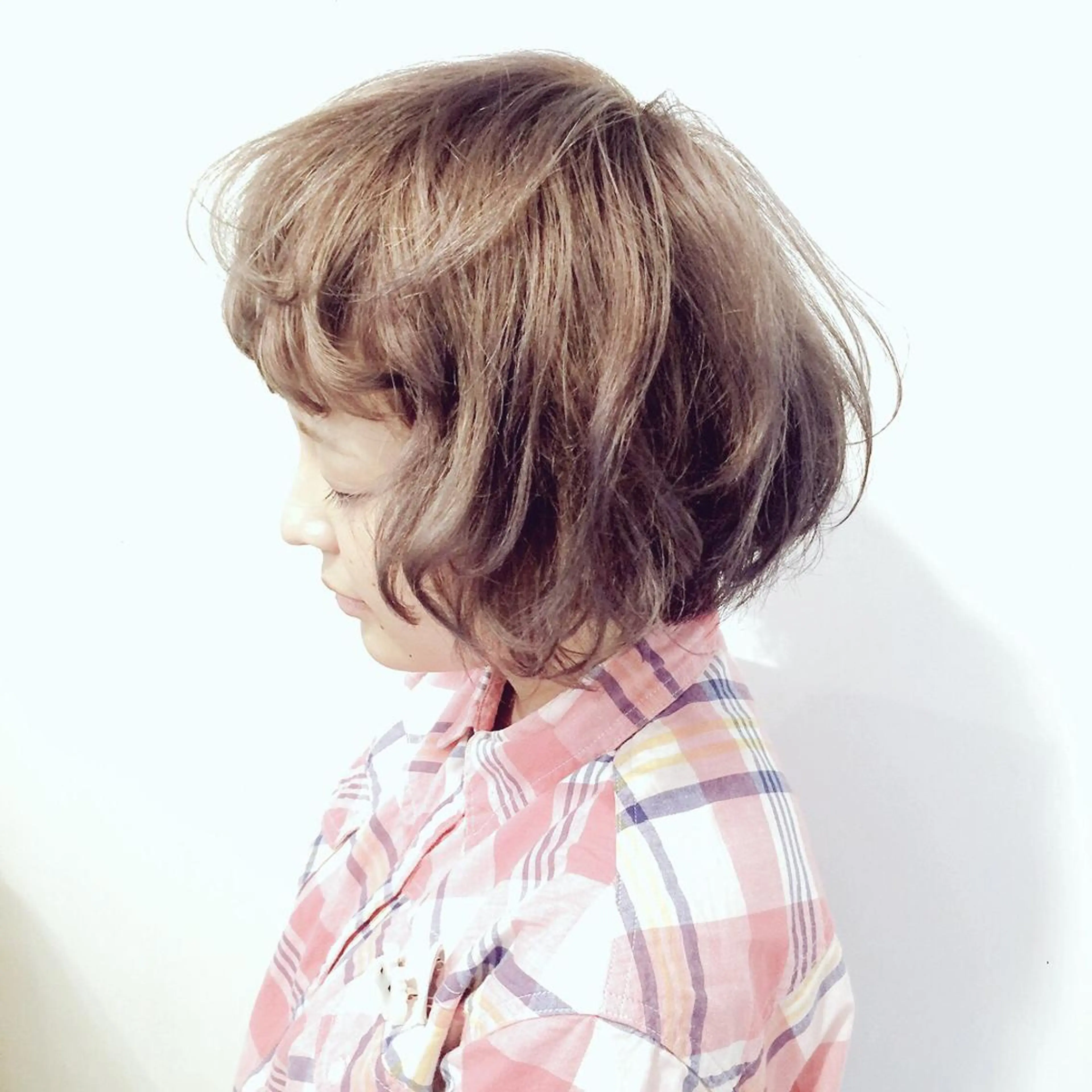 ショート カラー ベージュカラー パープルカラー 🪼個性、雰囲気🪼 ⛈オカダ🎧のヘアスタイル