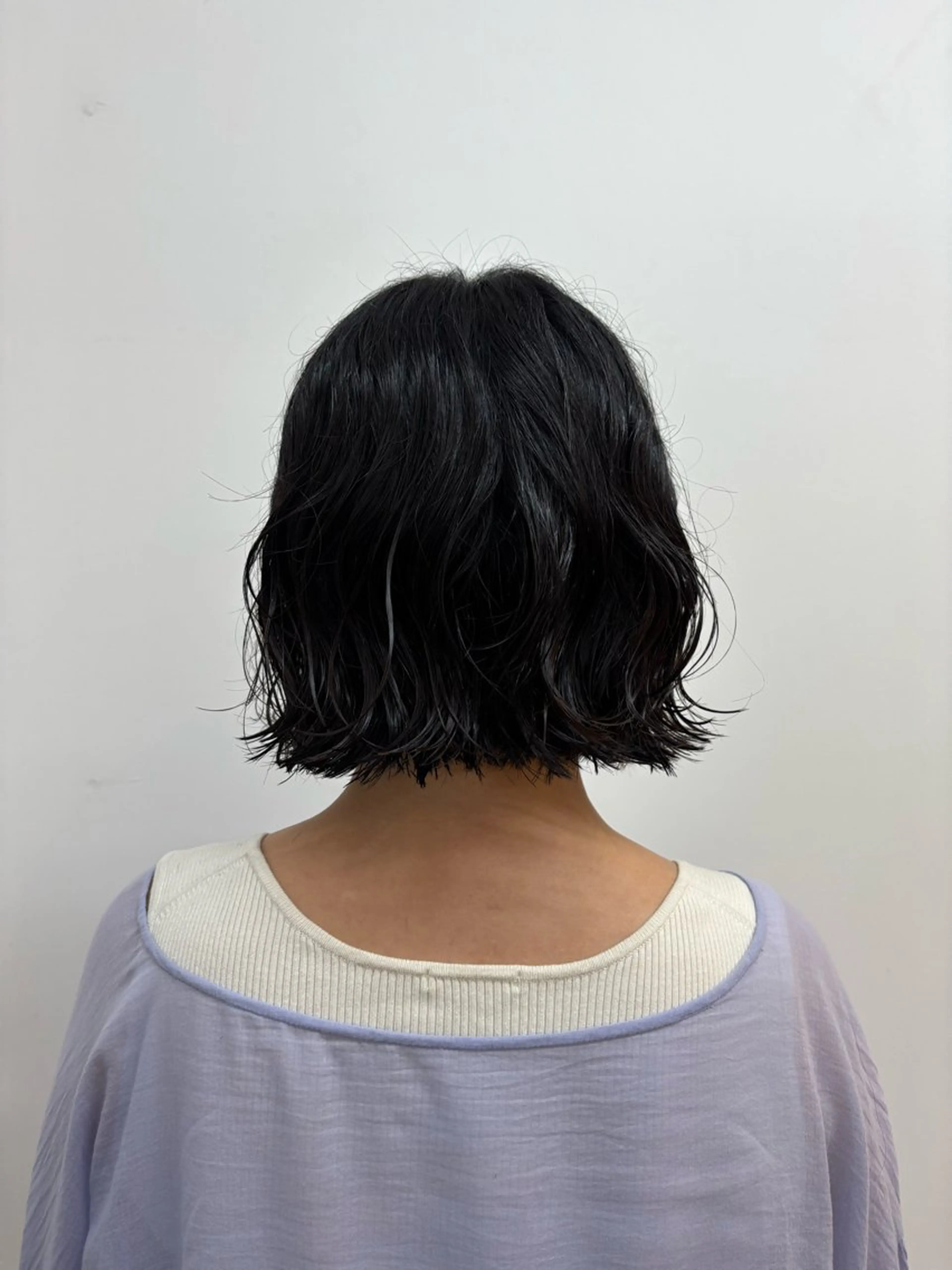 ミディアム みぞぐち じゅりのヘアスタイル