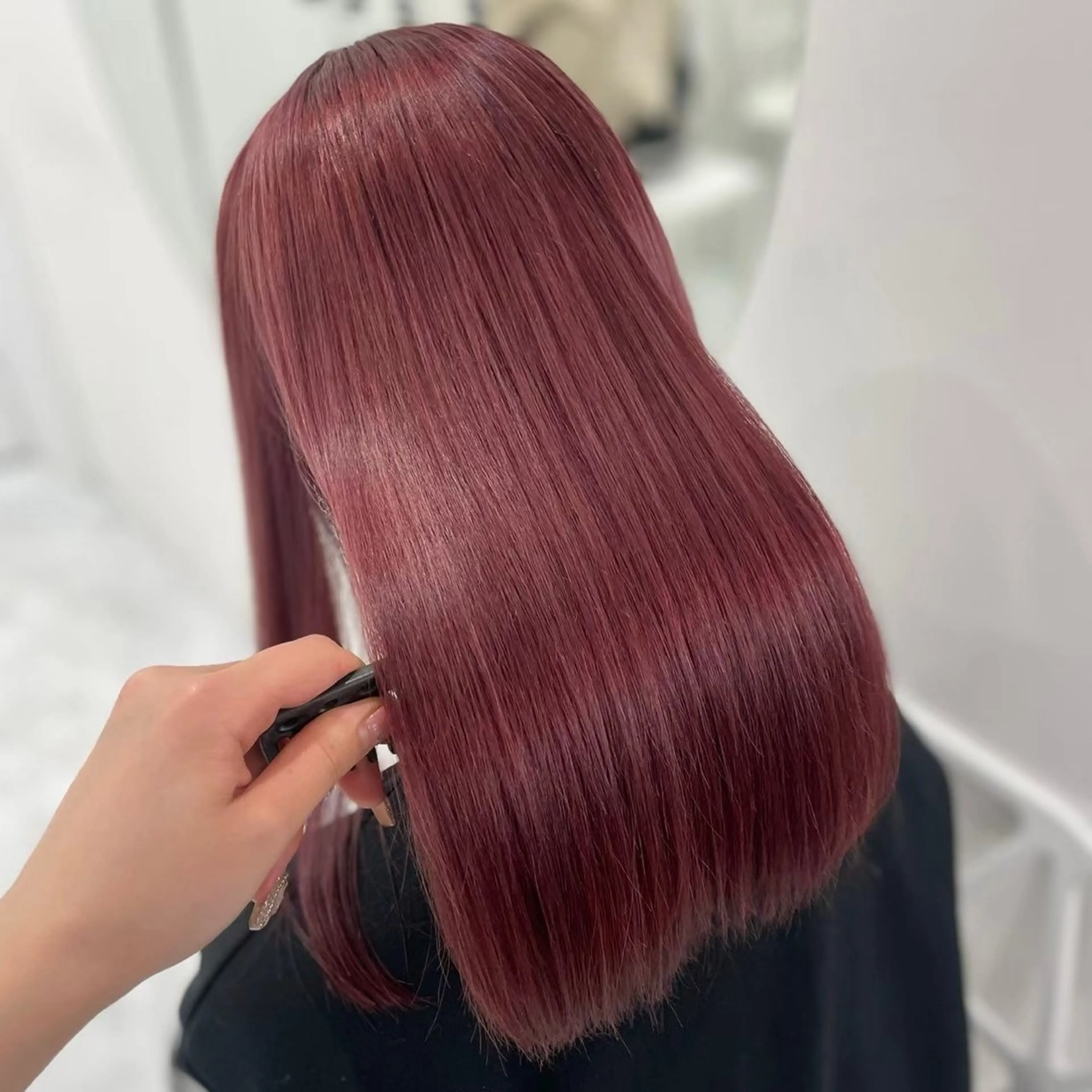 セミロング 💗トレンドモテヘア Natsumi 💗のヘアスタイル