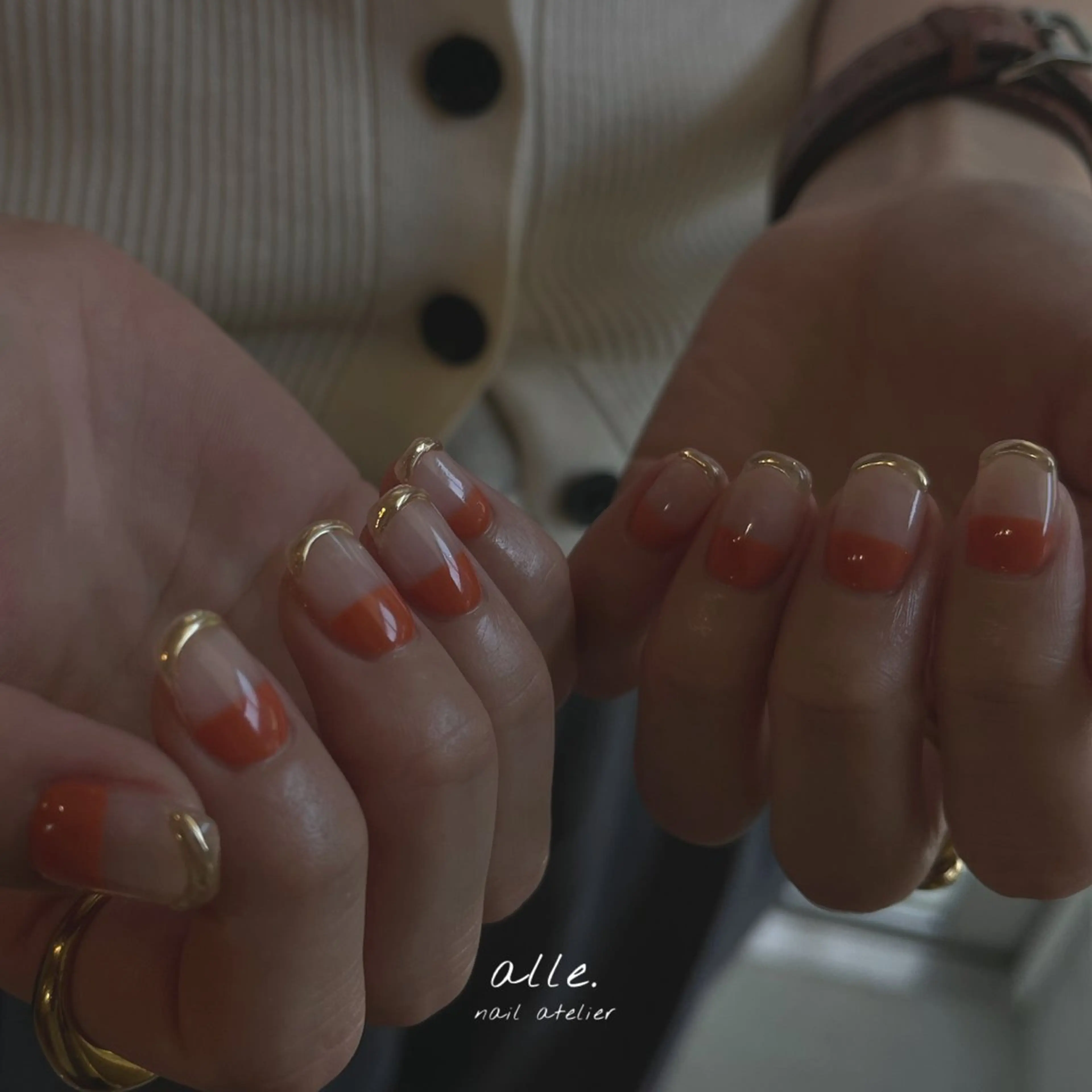 ネイル ハンドネイル atelier alle.のネイルデザイン