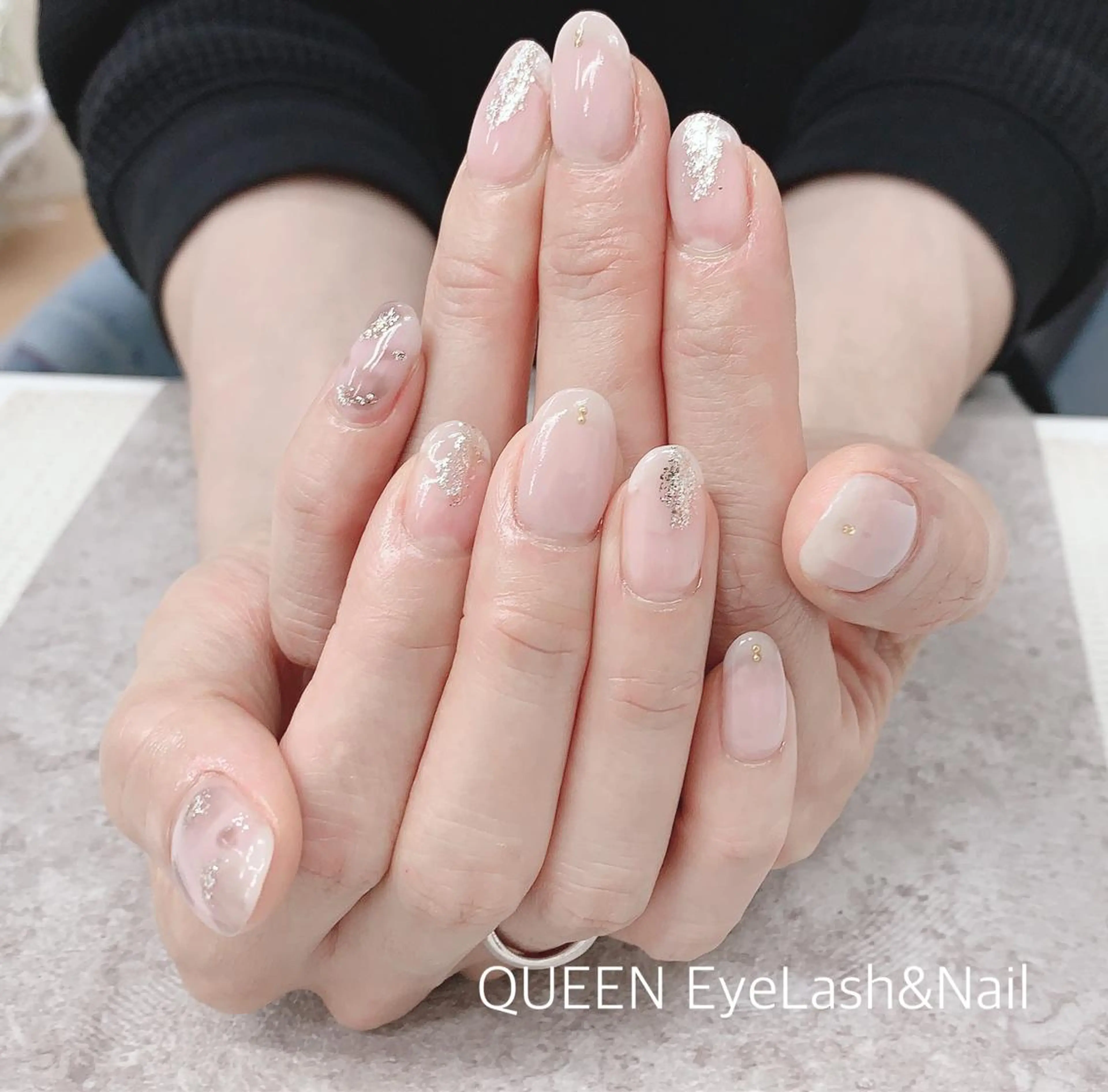 ミディアム カラー ネイル Bloom Nail 桜井のネイルデザイン