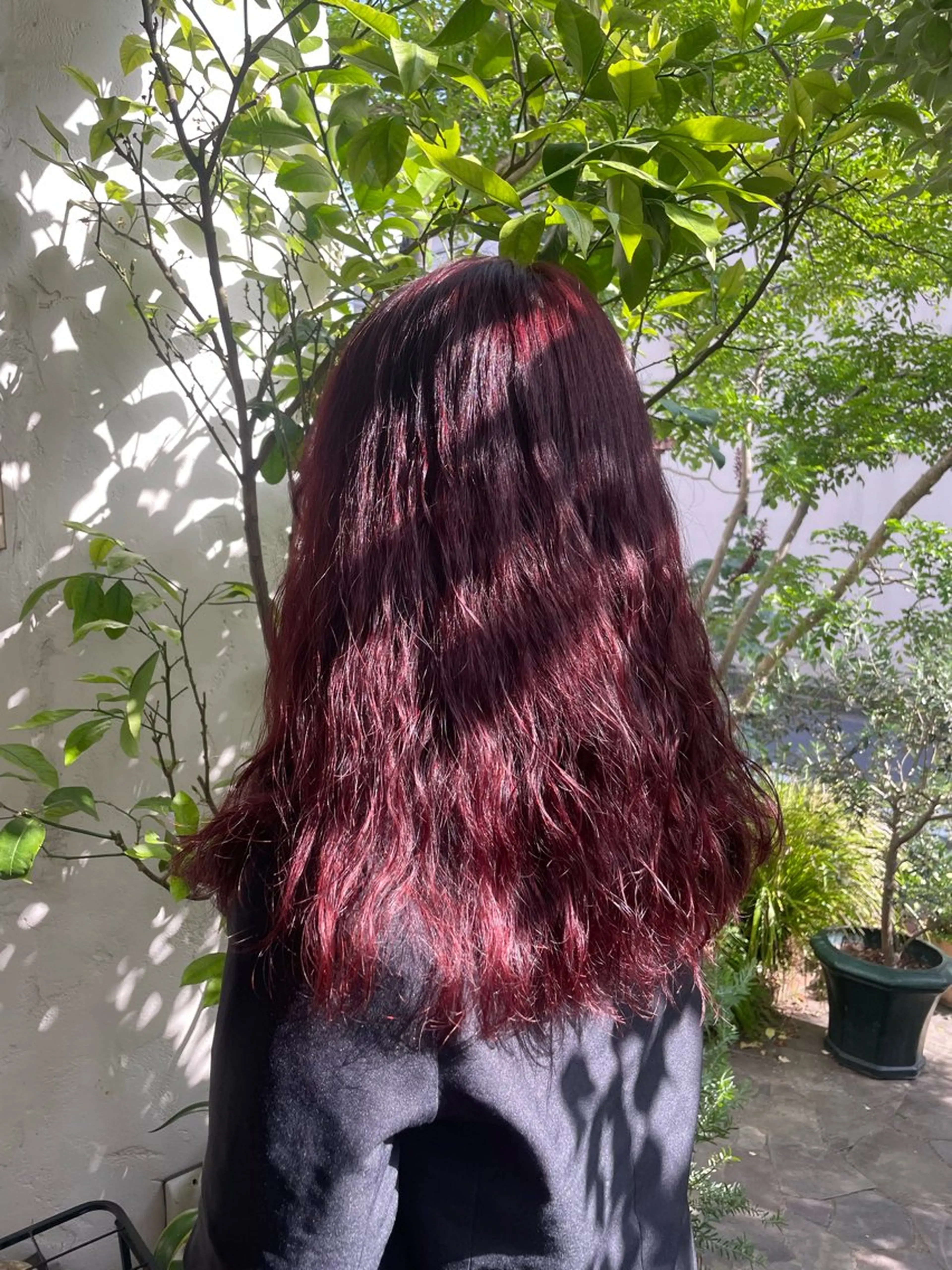 カラー ピンクカラー レッドカラー ヘアカラー トリートメント 銀座/カラー/ そうか🫧のヘアスタイル