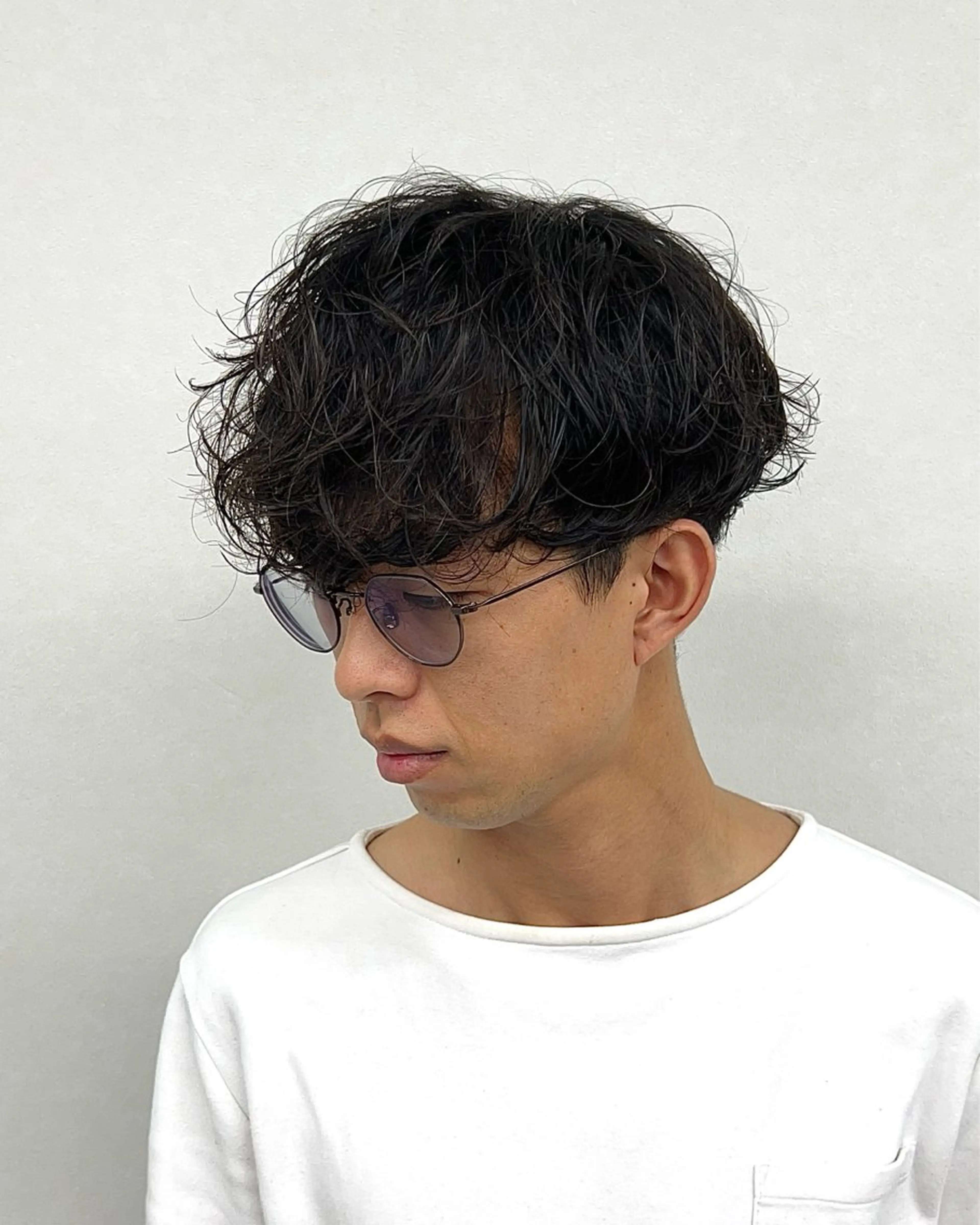 パーマ メンズ カット パーマ シャドウパーマ/ メンズ/KENTAのヘアスタイル